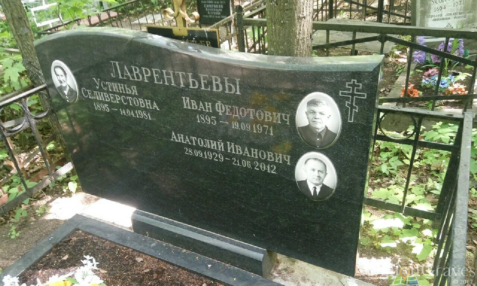 Лаврентьев Анатолий Иванович