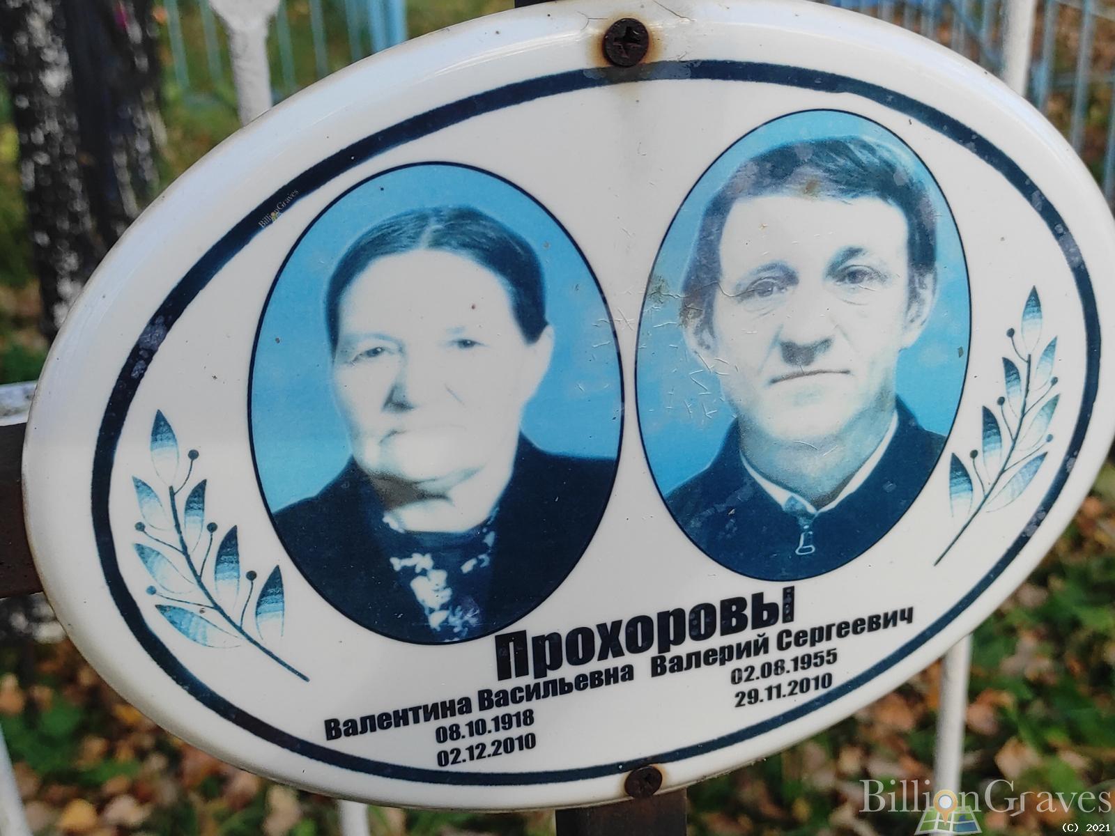 Прохорова Валентина Васильевна