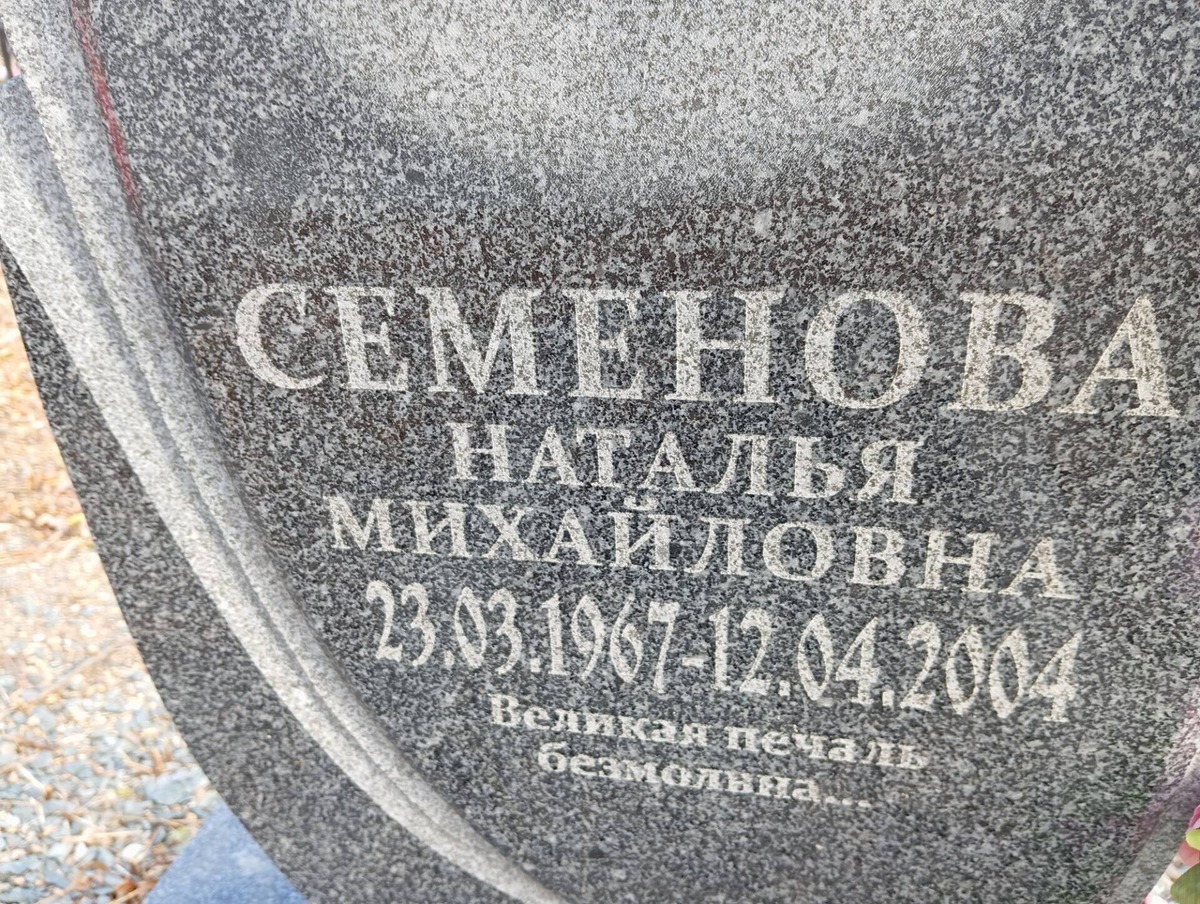 Семенова Наталья Михайловна