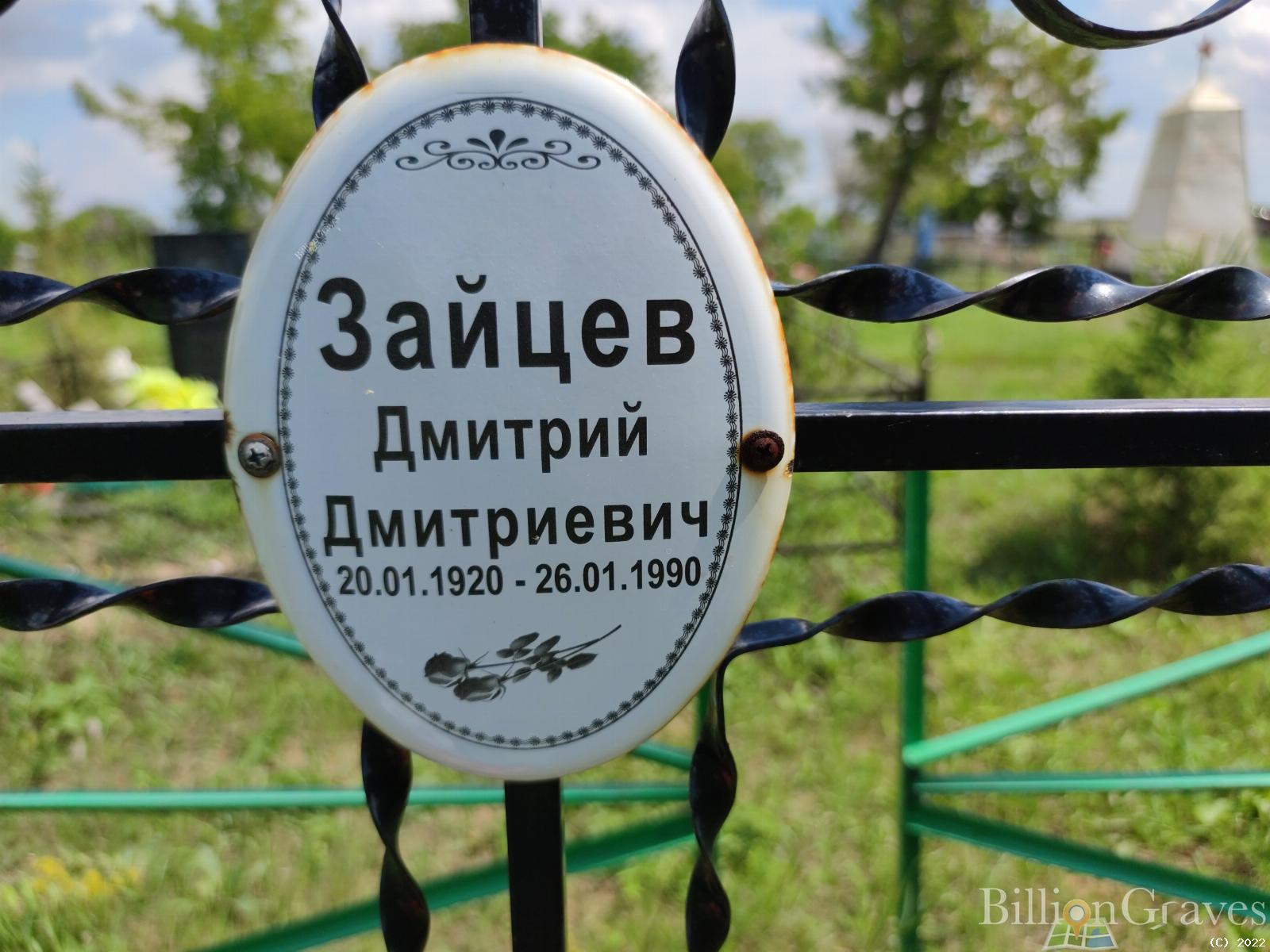 Зайцев Дмитрий Дмитриевич