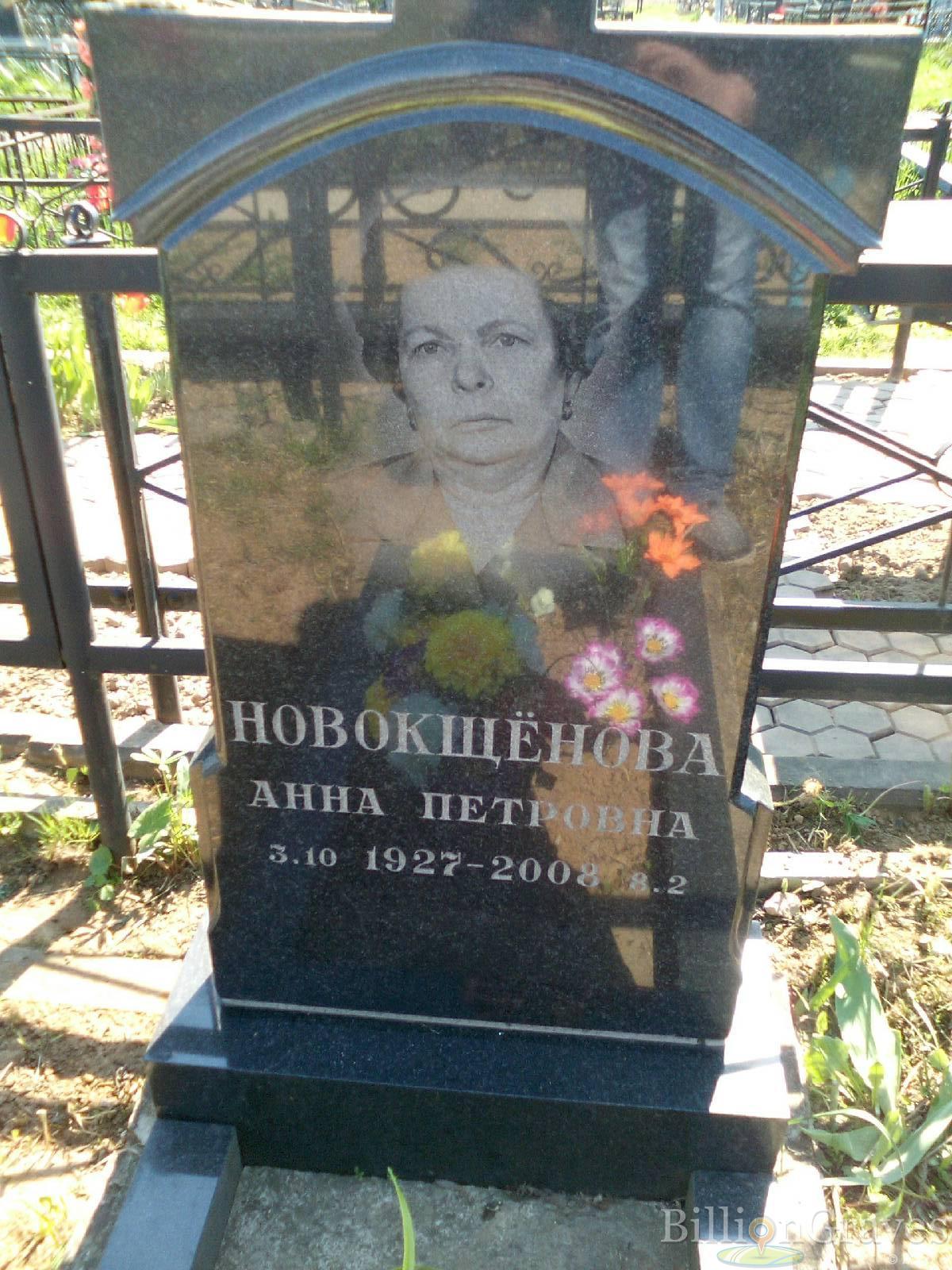 новокщёнова анна петровна