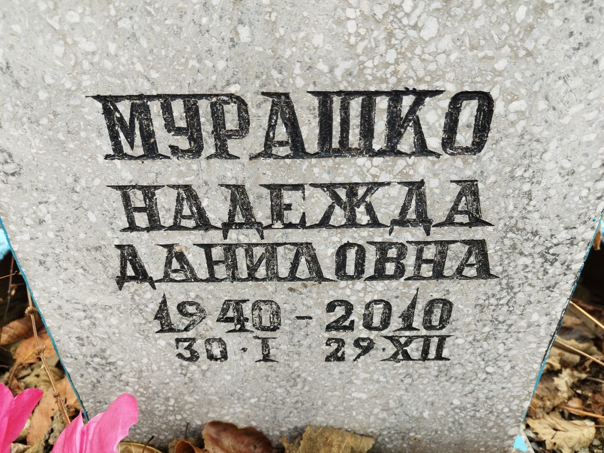 Мурашко Надежда Даниловна