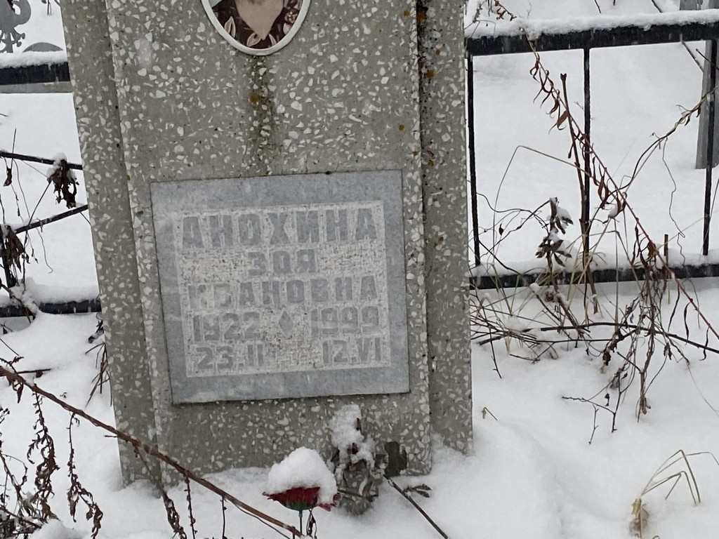 Анохина Зоя Ивановна