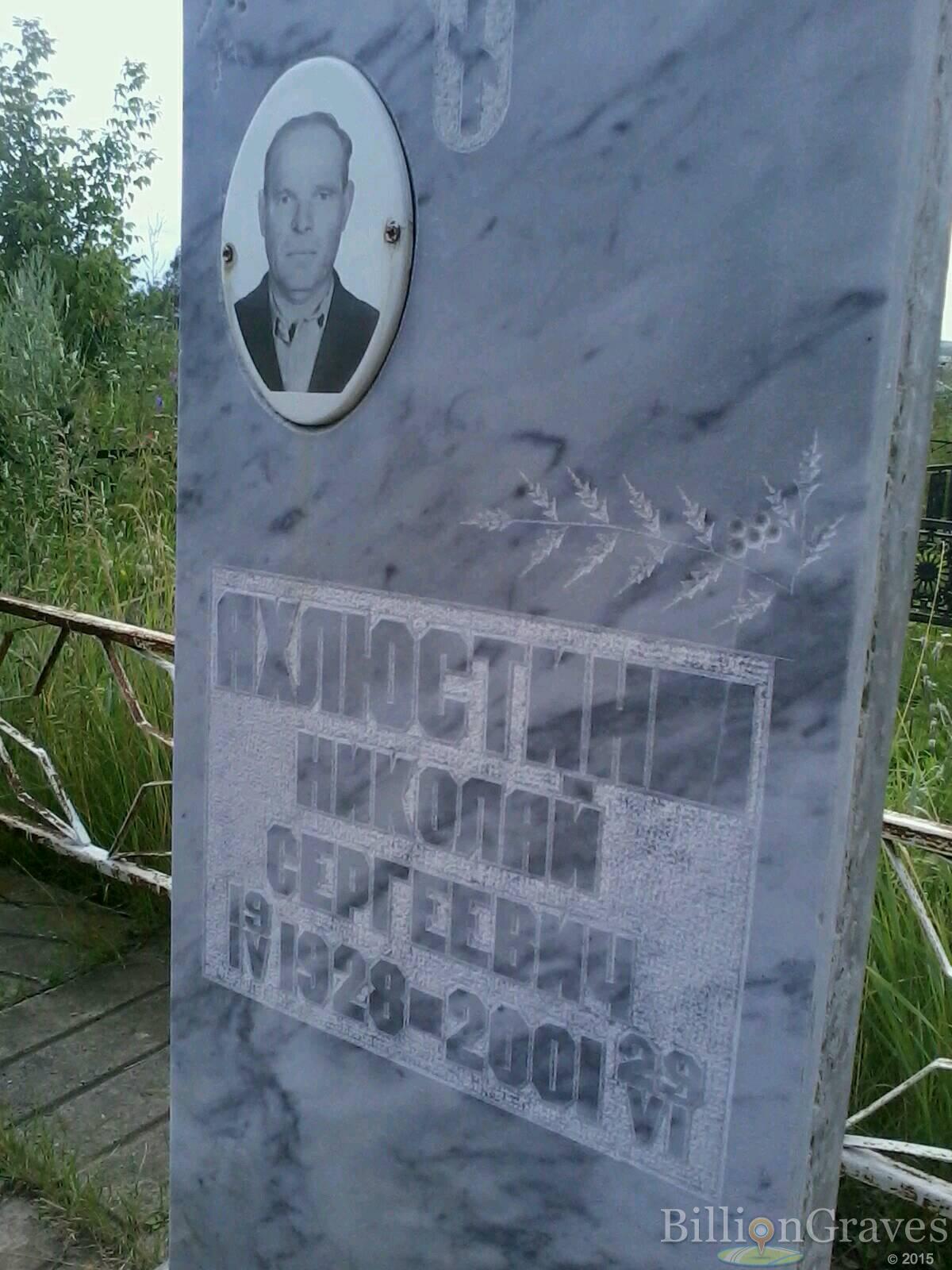 Ахлюстин Николай Сергеевич