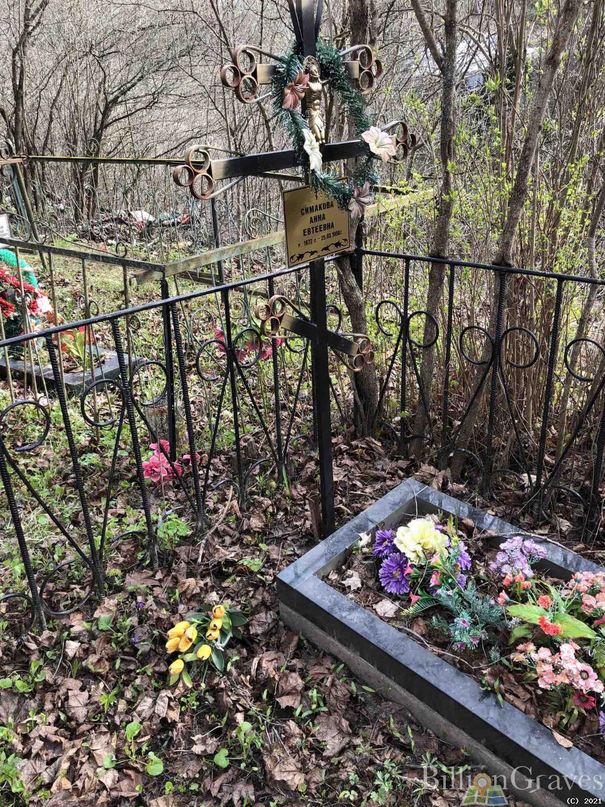 Симакова Анна Евтеевна