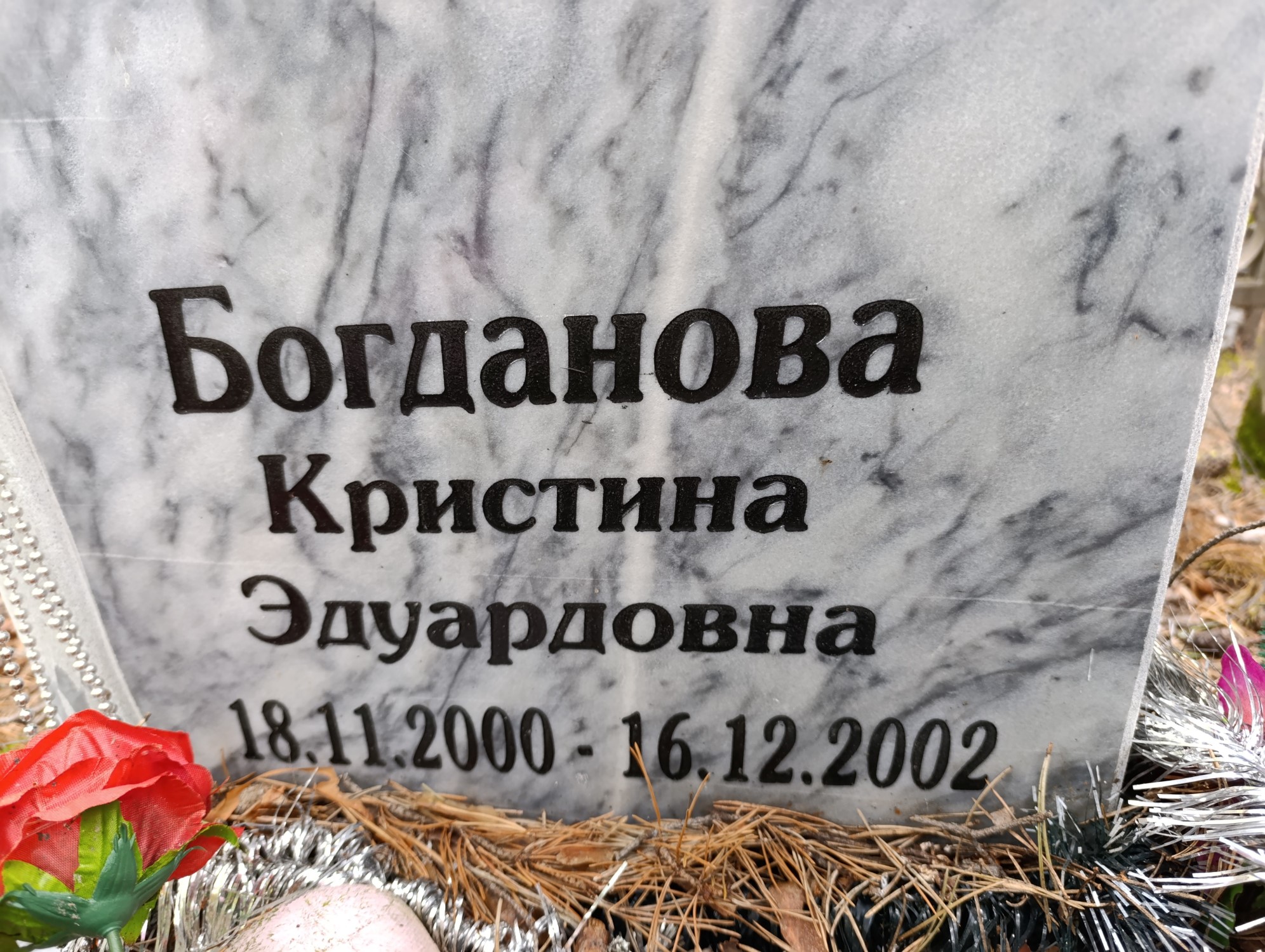Богданова Кристина Эдуардовна