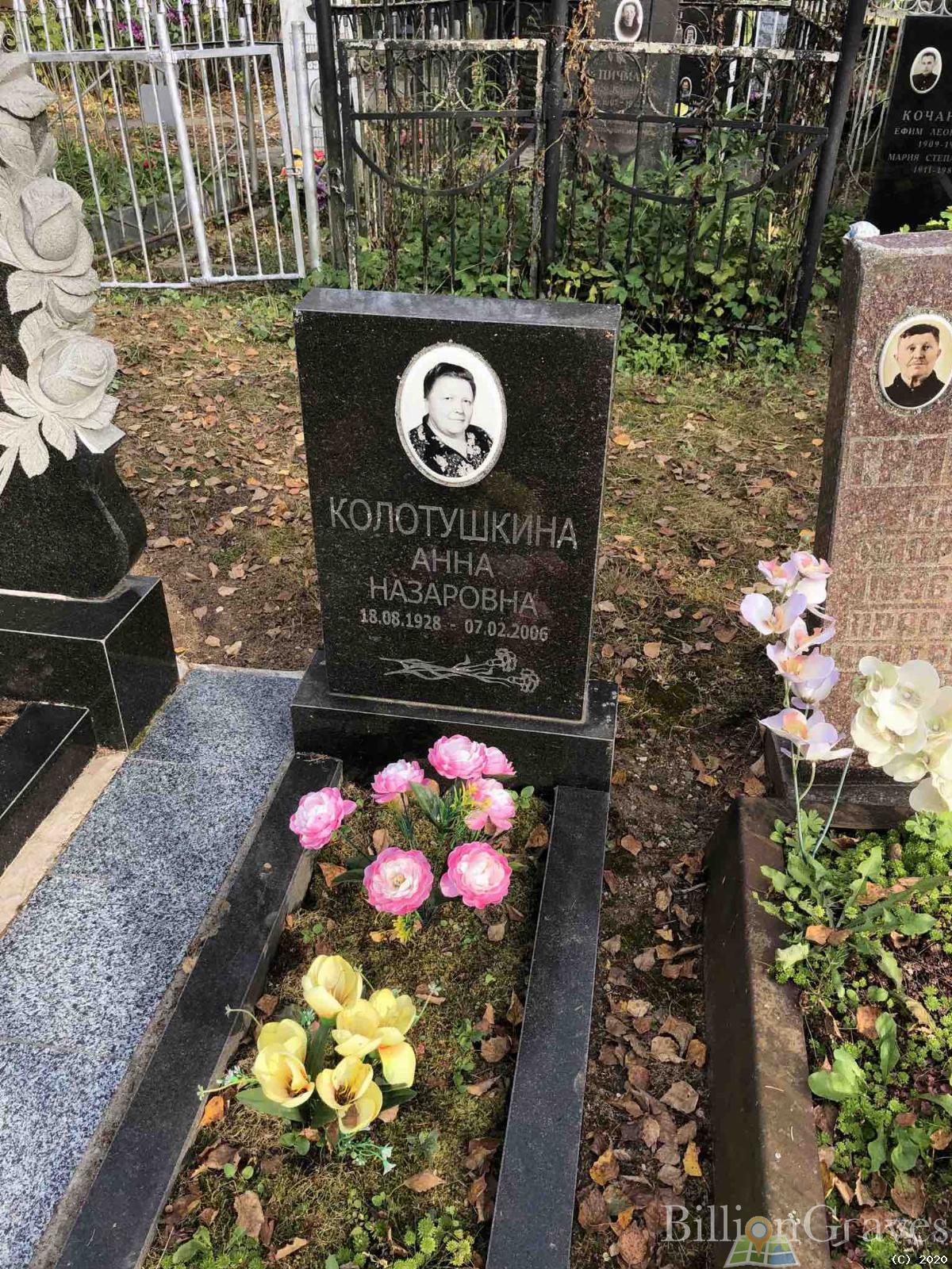 Колотушкина Анна Назаровна