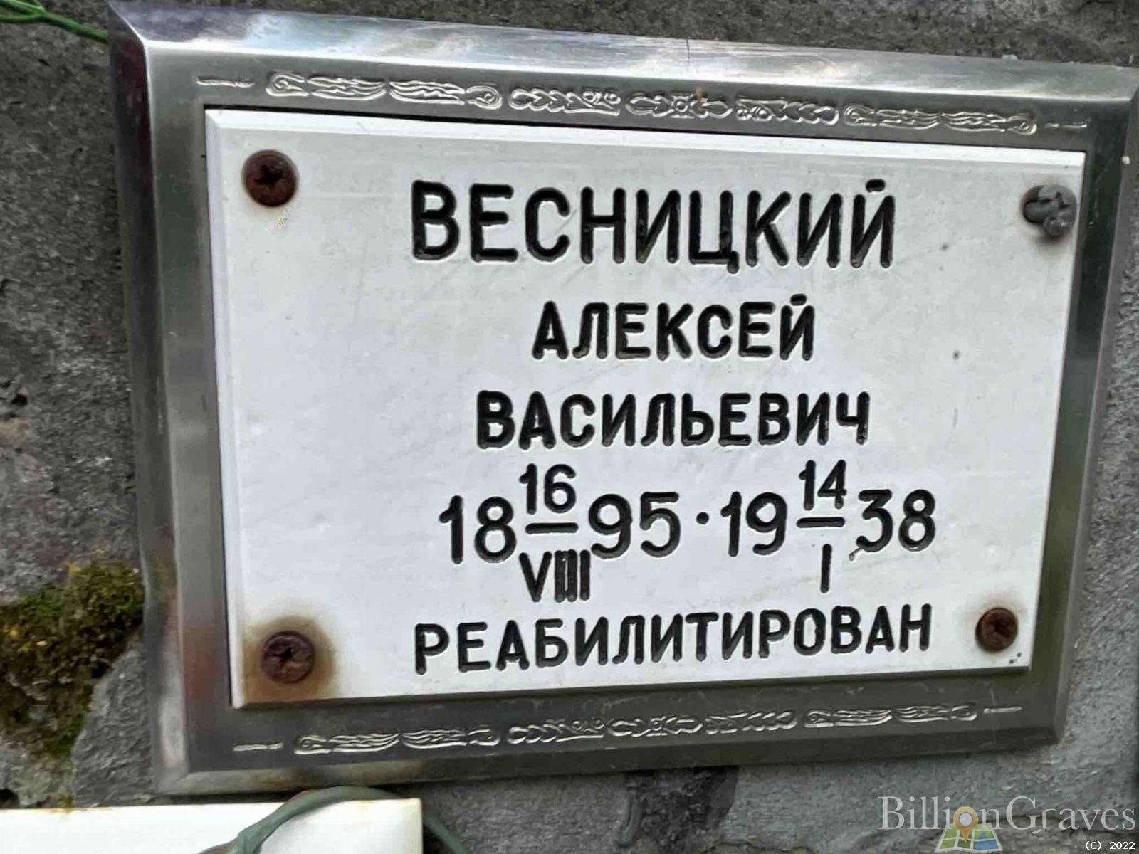 Весницкий Алексей Васильевич