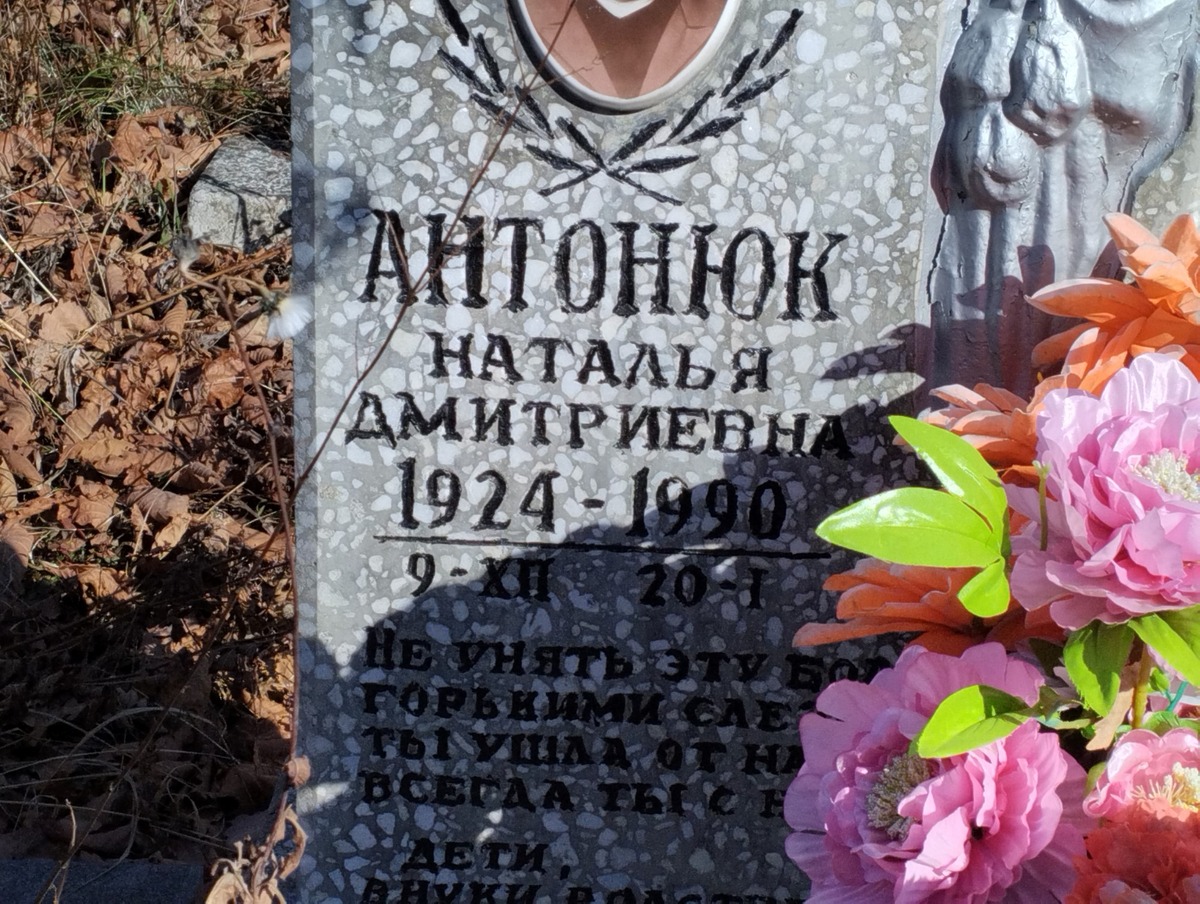 Антонюк Наталья Дмитриевна