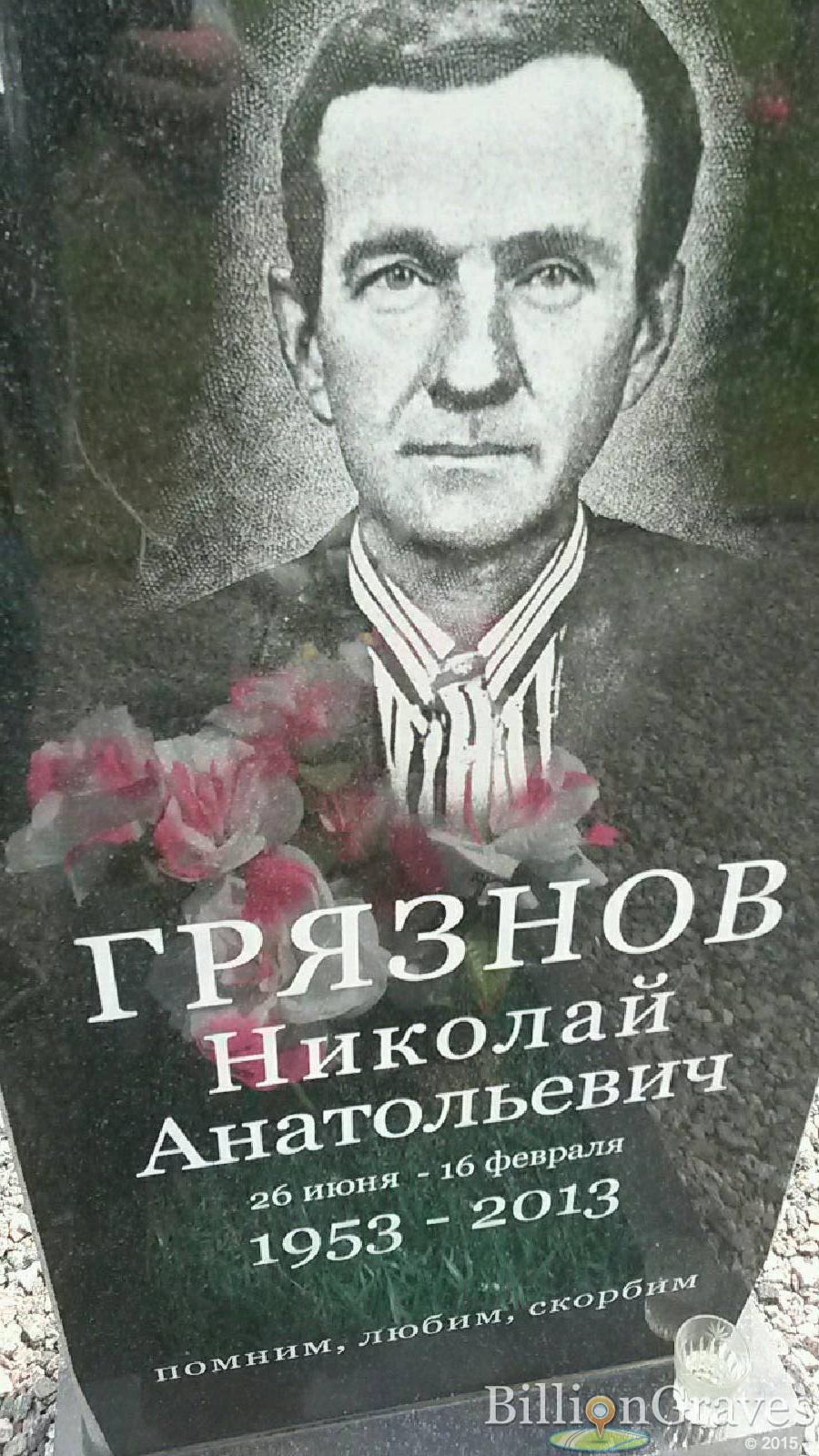 грязнов николай анатольевич