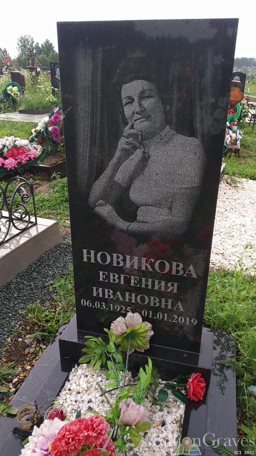 Новикова Евгения Ивановна