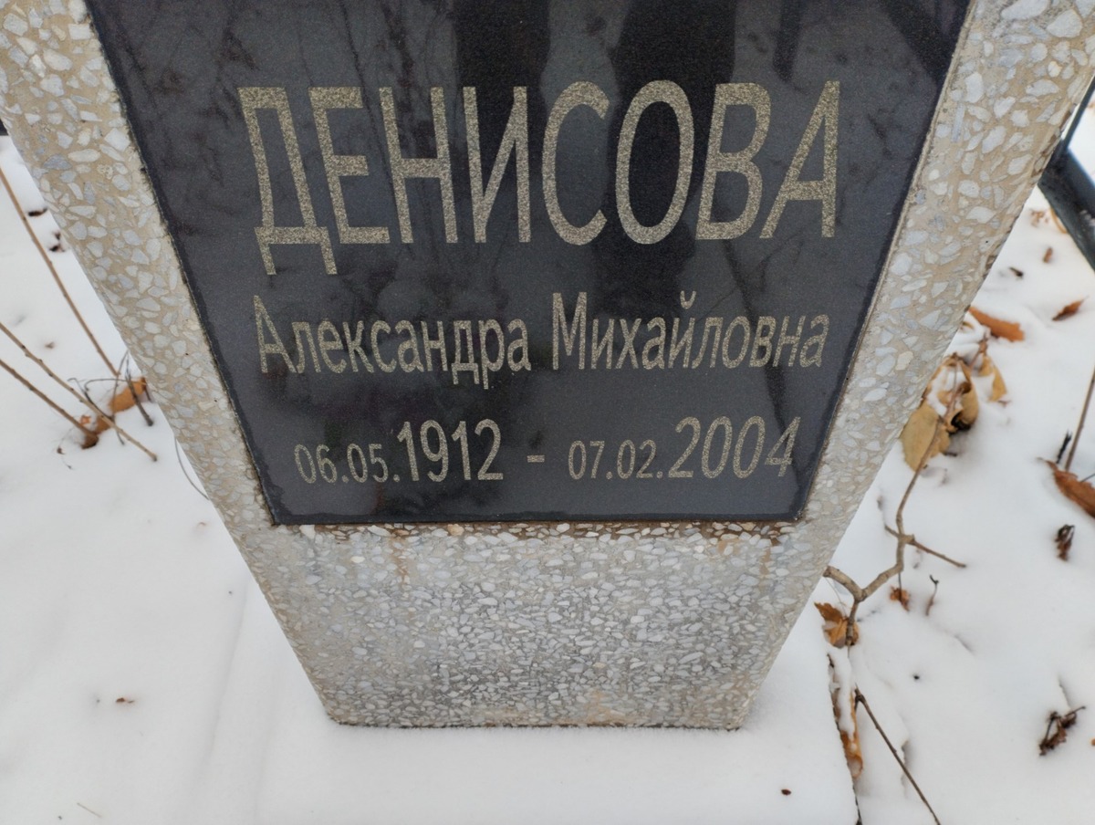 Денисова Александра Михайловна
