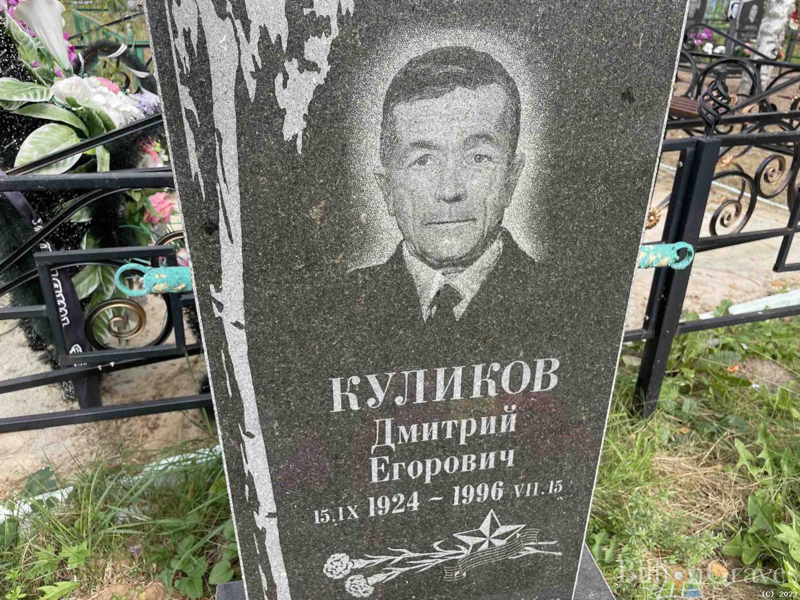 Куликов Дмитрий Егорович