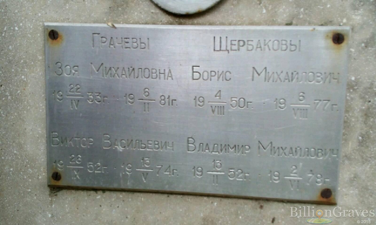 Грачева Зоя Михайловна