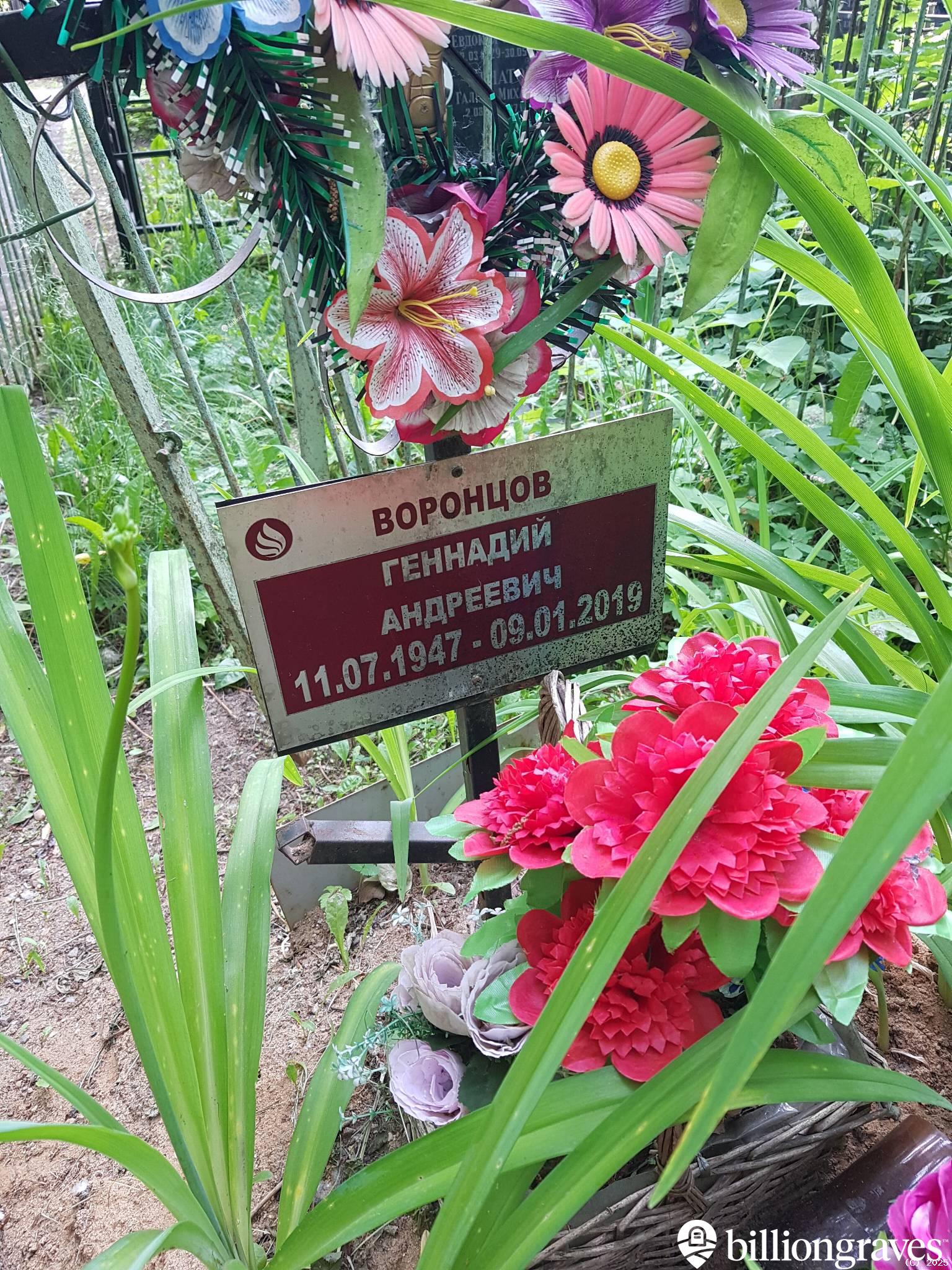 Воронцов Геннадий Андреевич