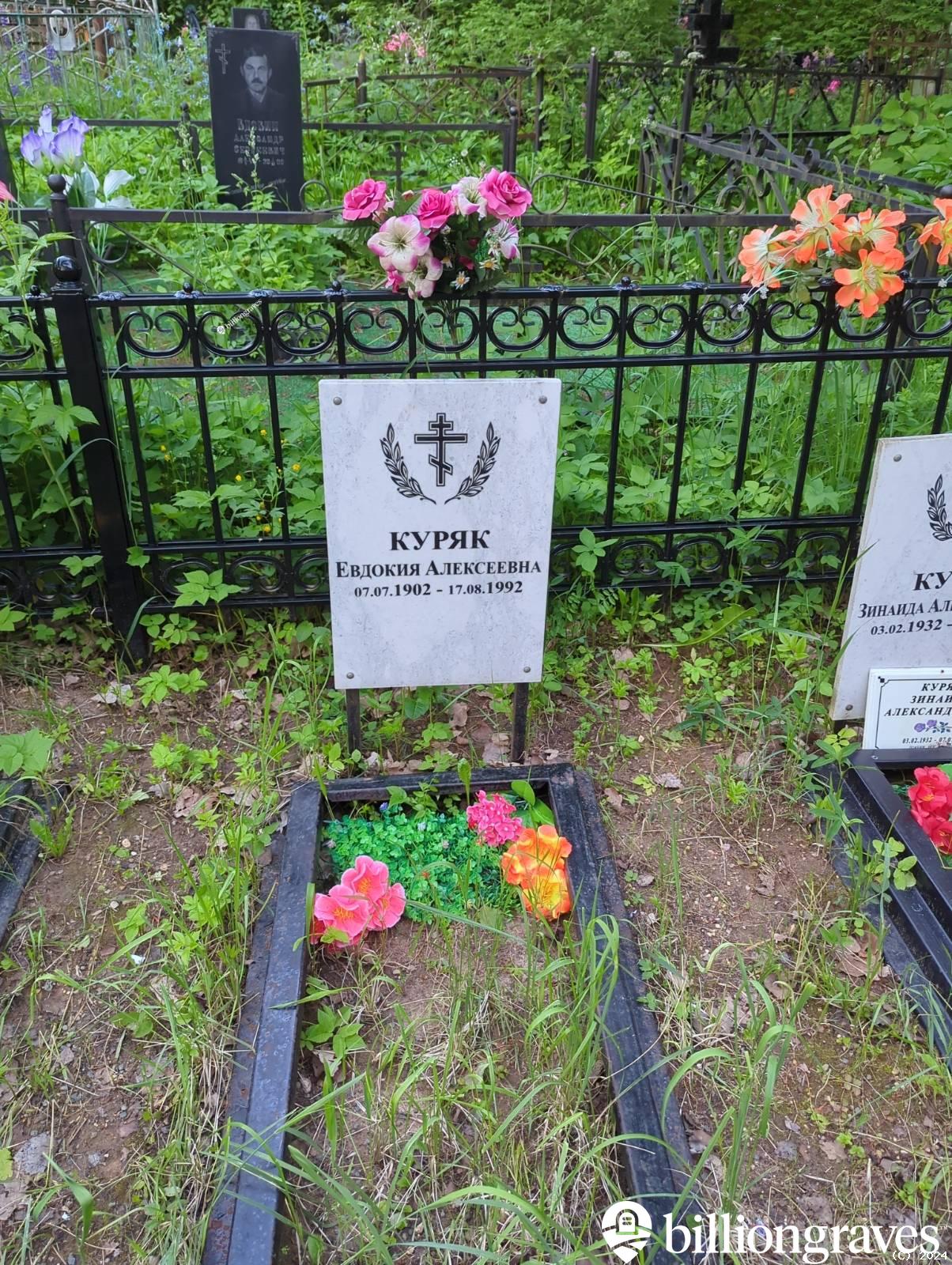 Куряк Евдокия Алексеевна
