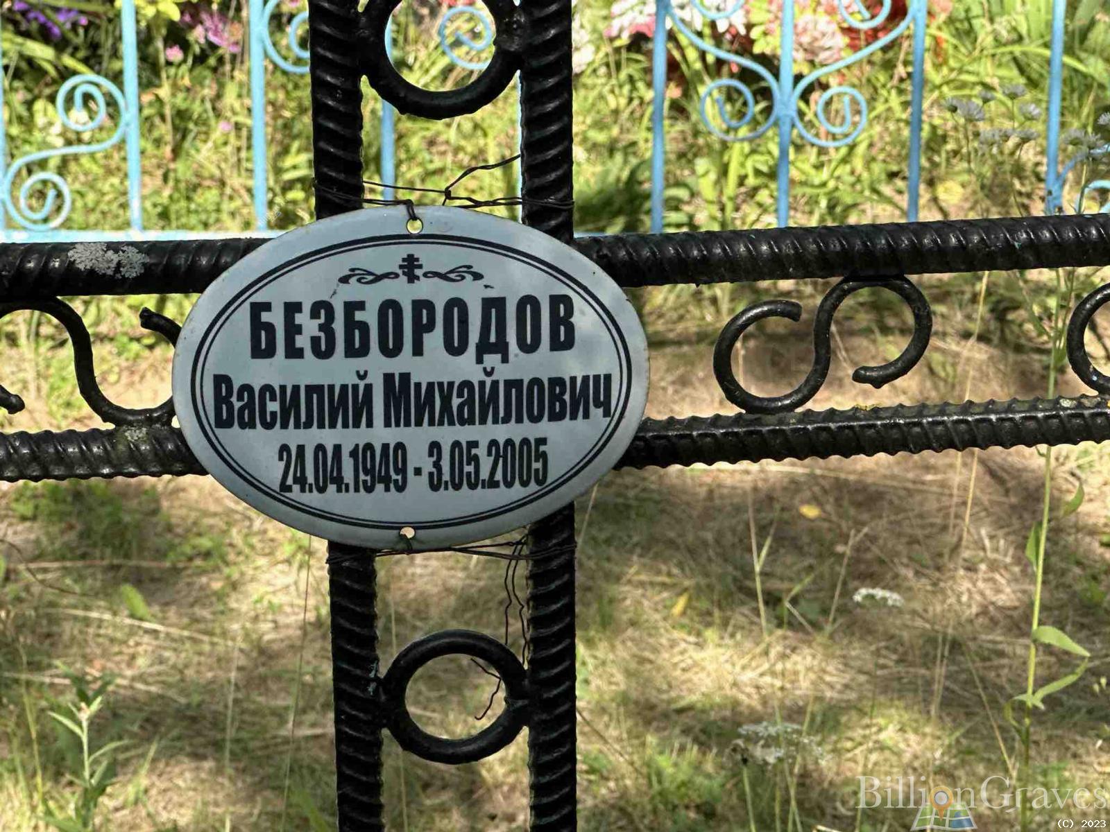 Безбородов Василий Михайлович