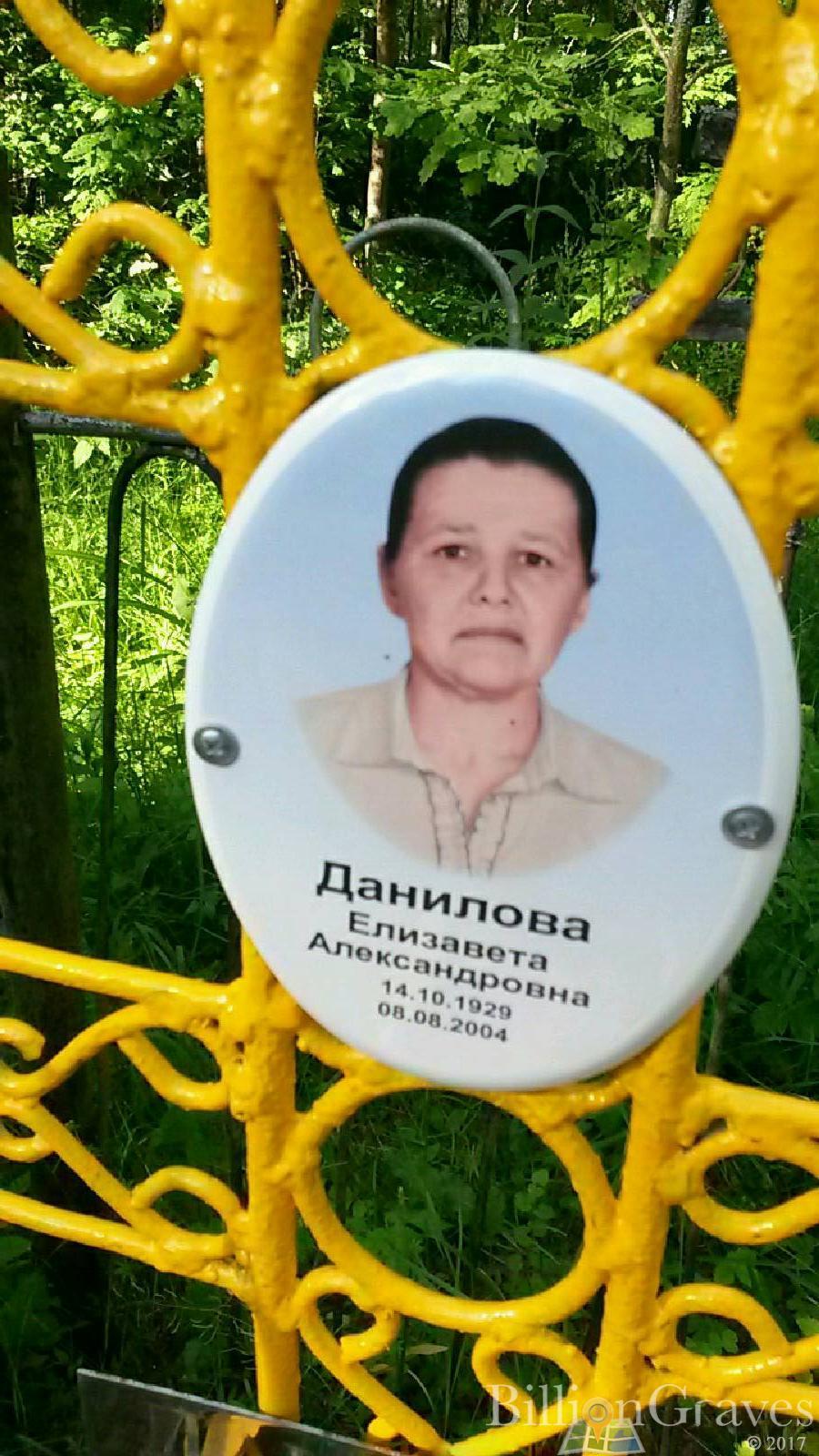 Данилова Елизавета Александровна