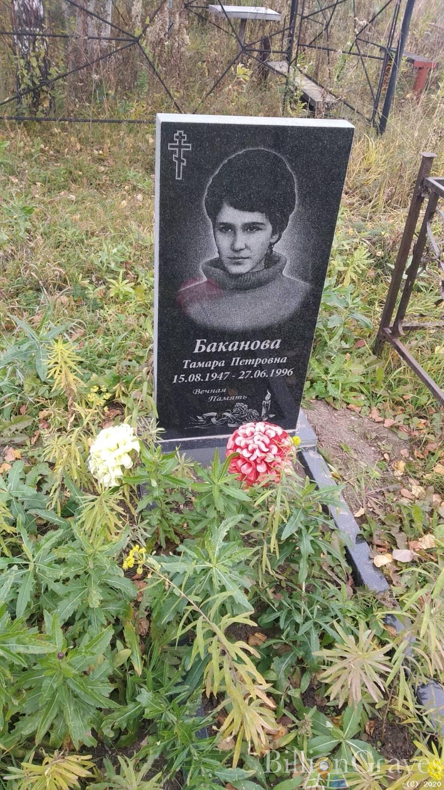 Баканова Тамара Петровна