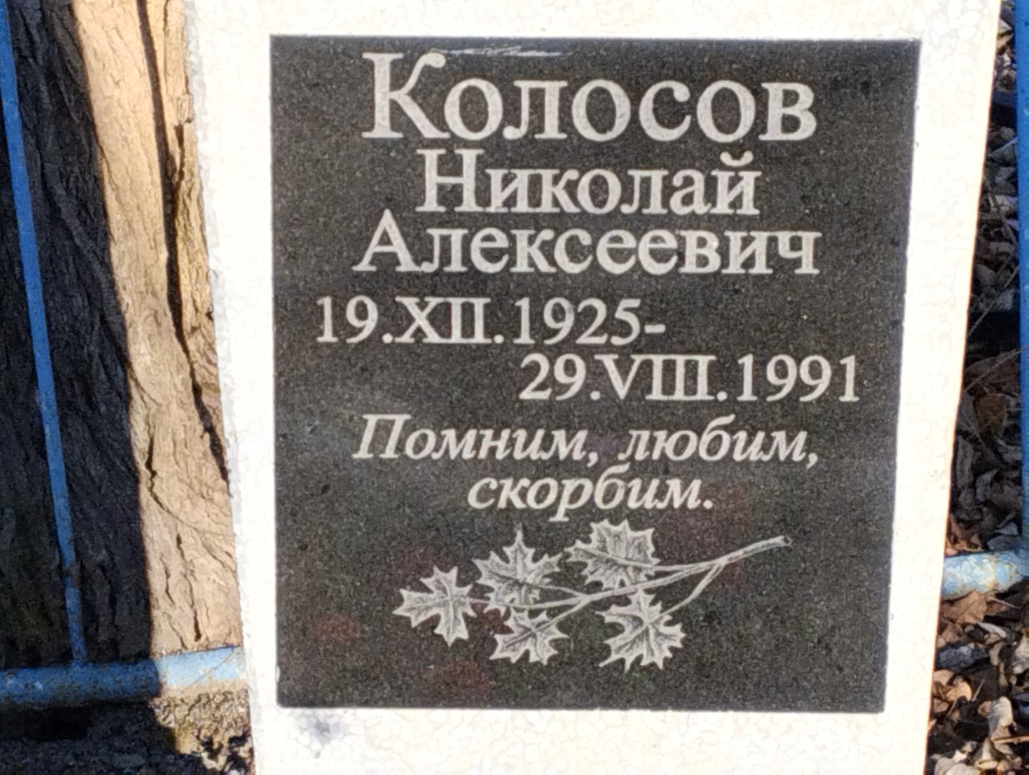 Колосов Николай Алексеевич