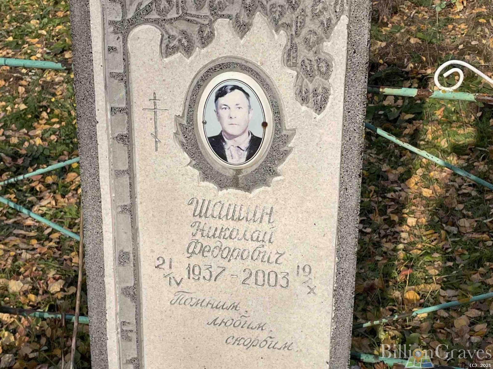 Шашин Николай Федорович