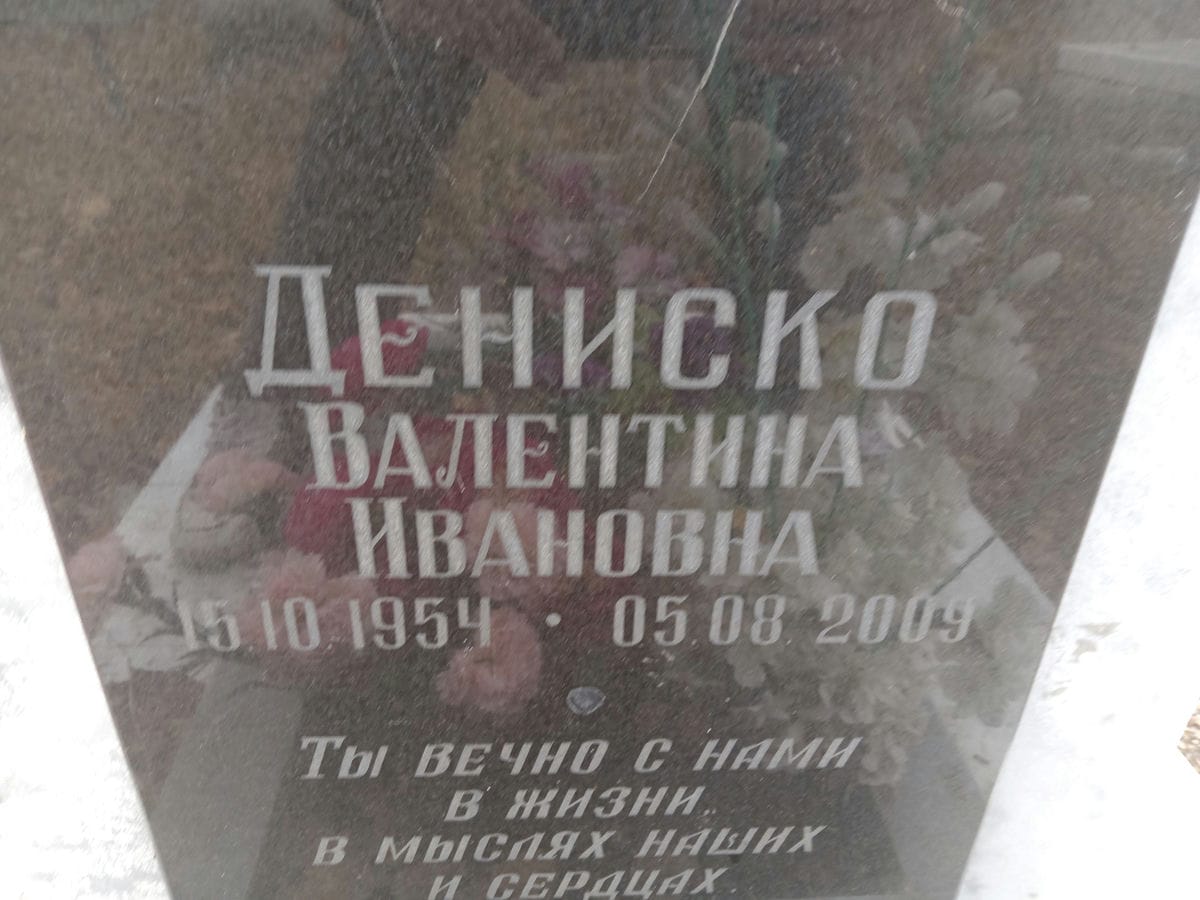 Дениско Валентина Ивановна
