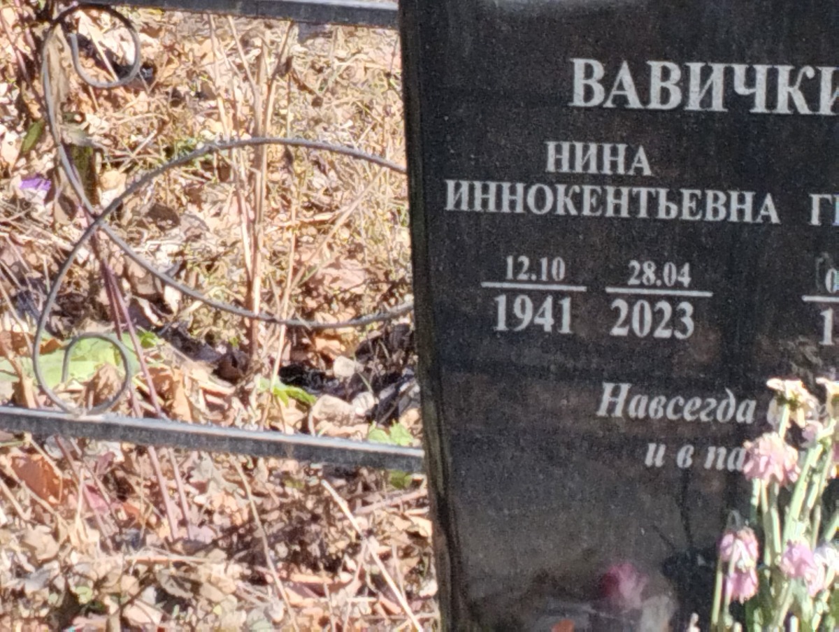 Вавичкина Нина Иннокентьевна