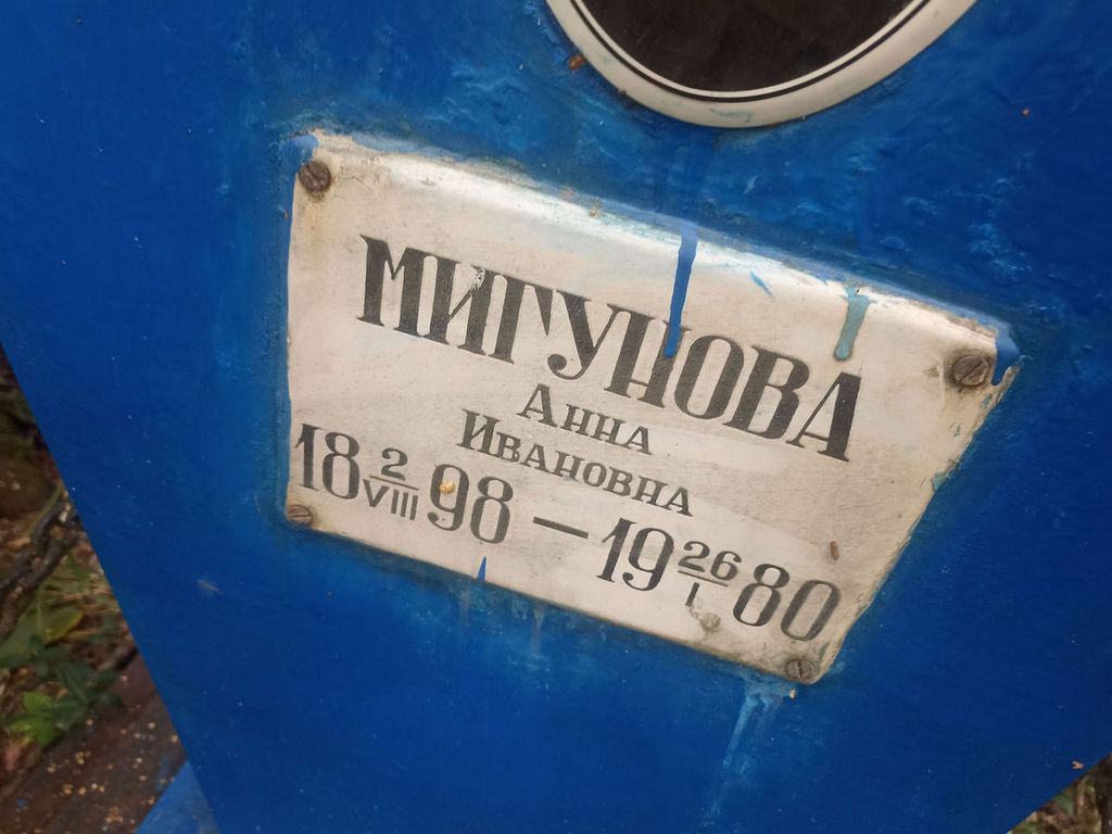 Мигунова Анна Ивановна