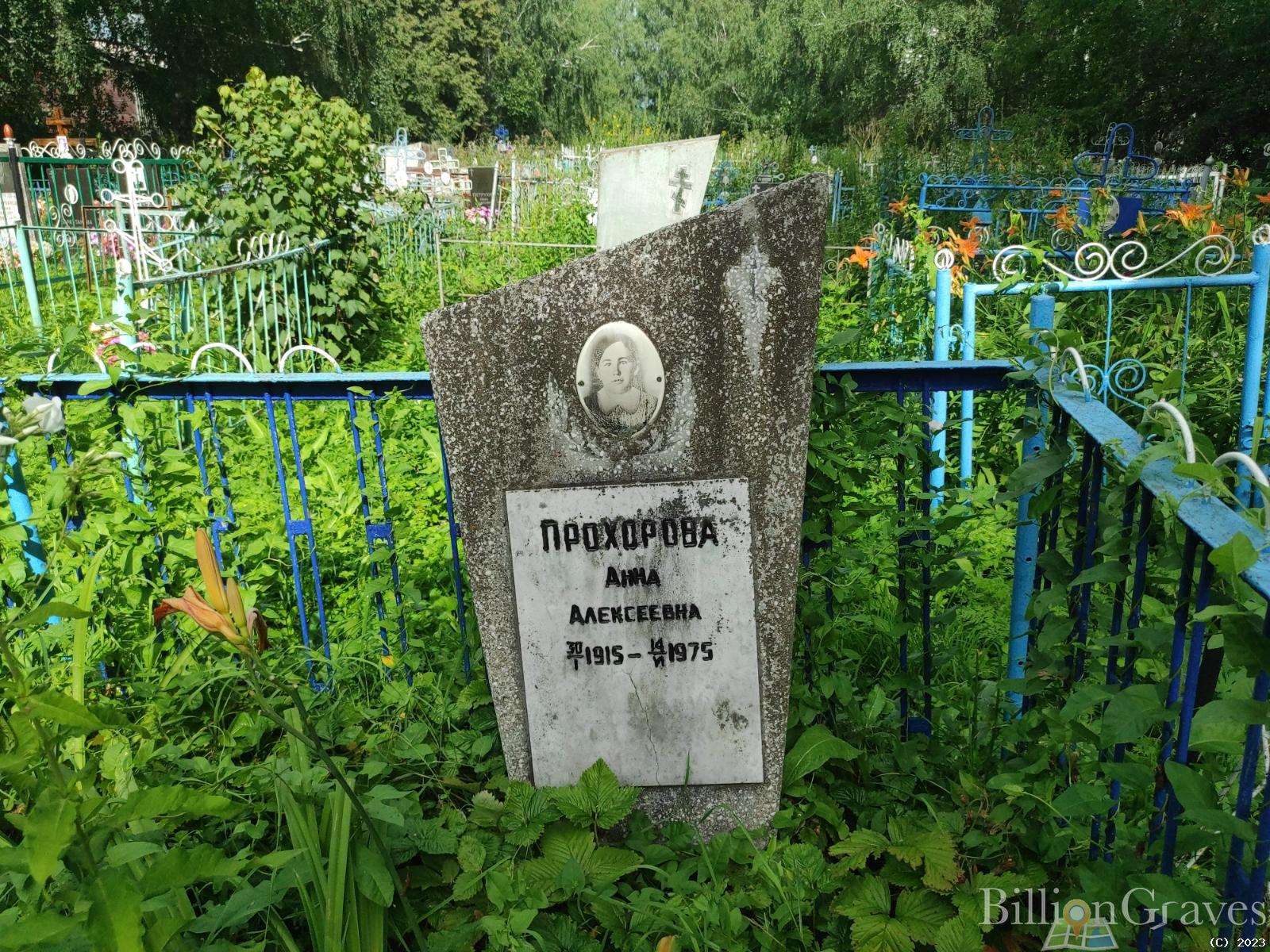 Прохорова Анна Алексеевна