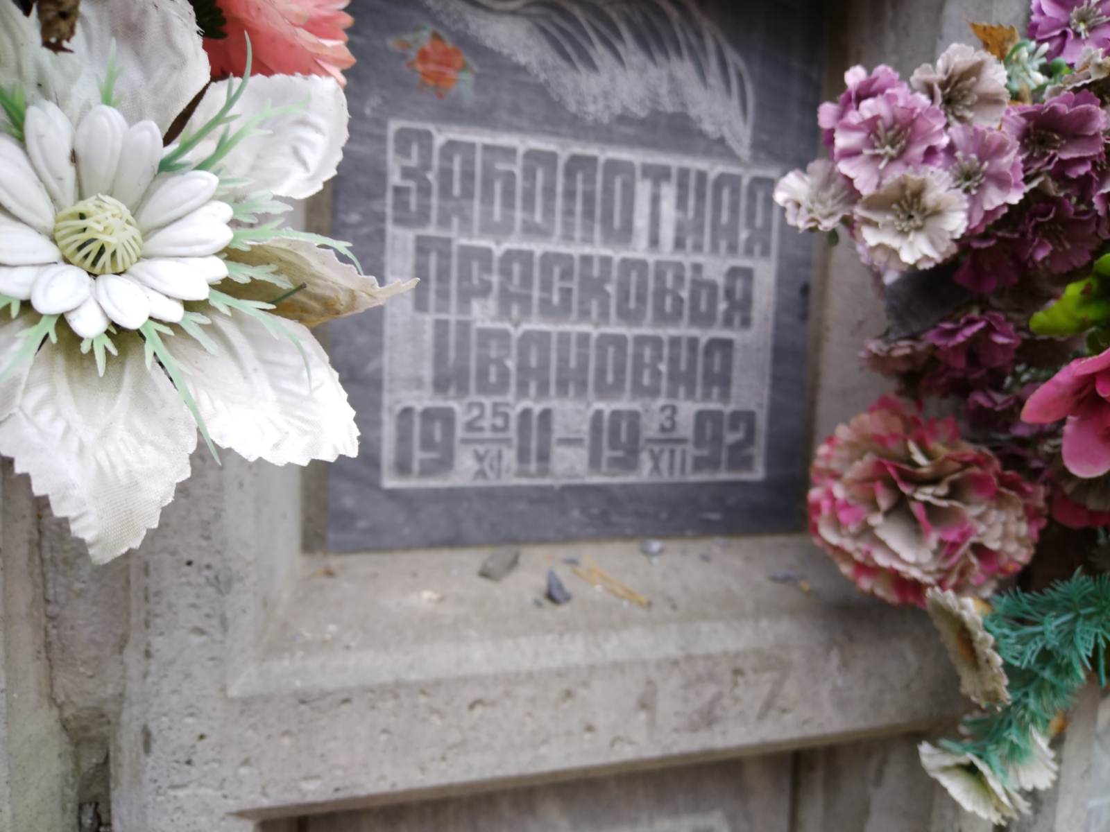 Заболотная Прасковья Ивановна