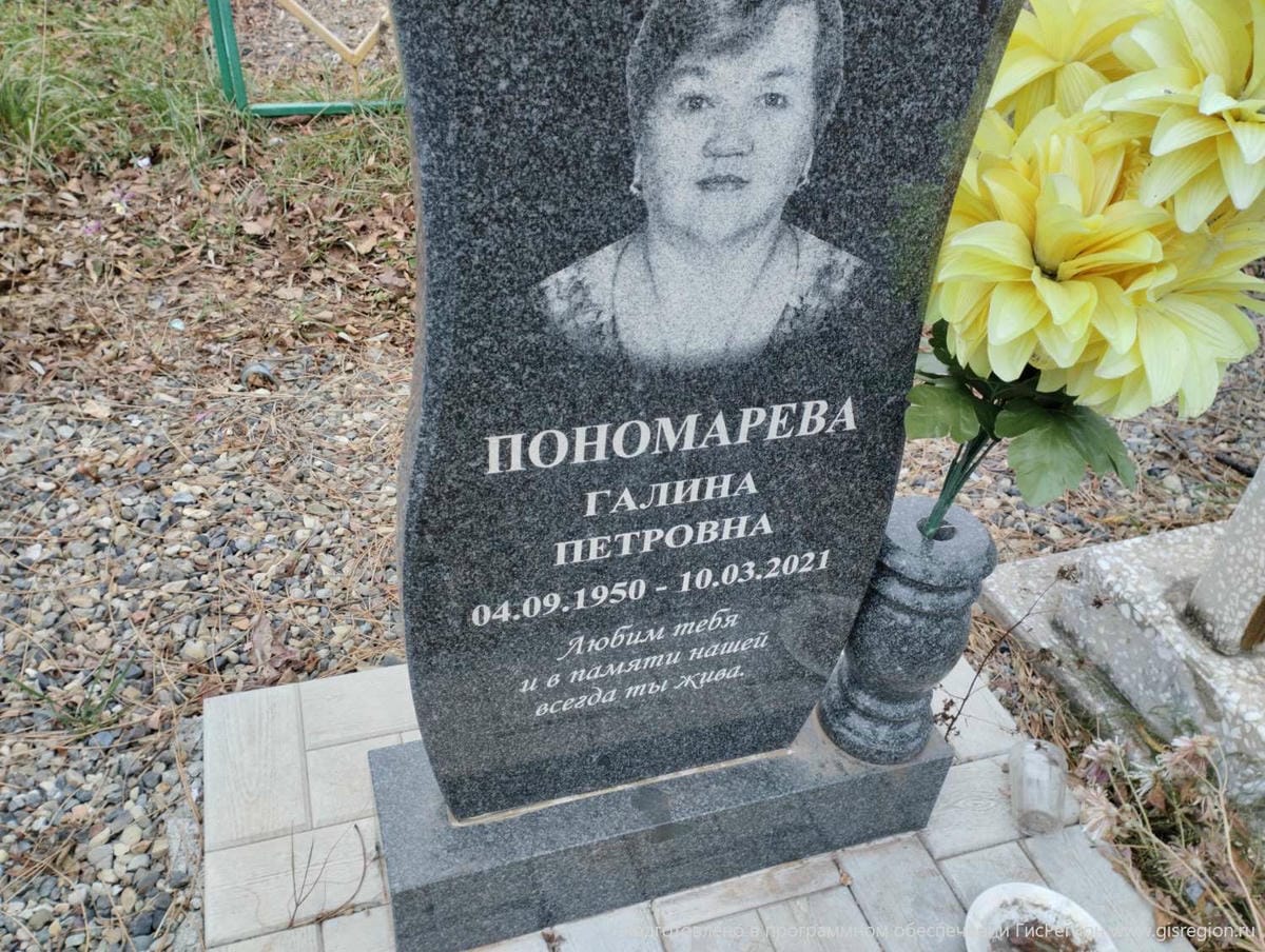 Пономарева Галина Петровна
