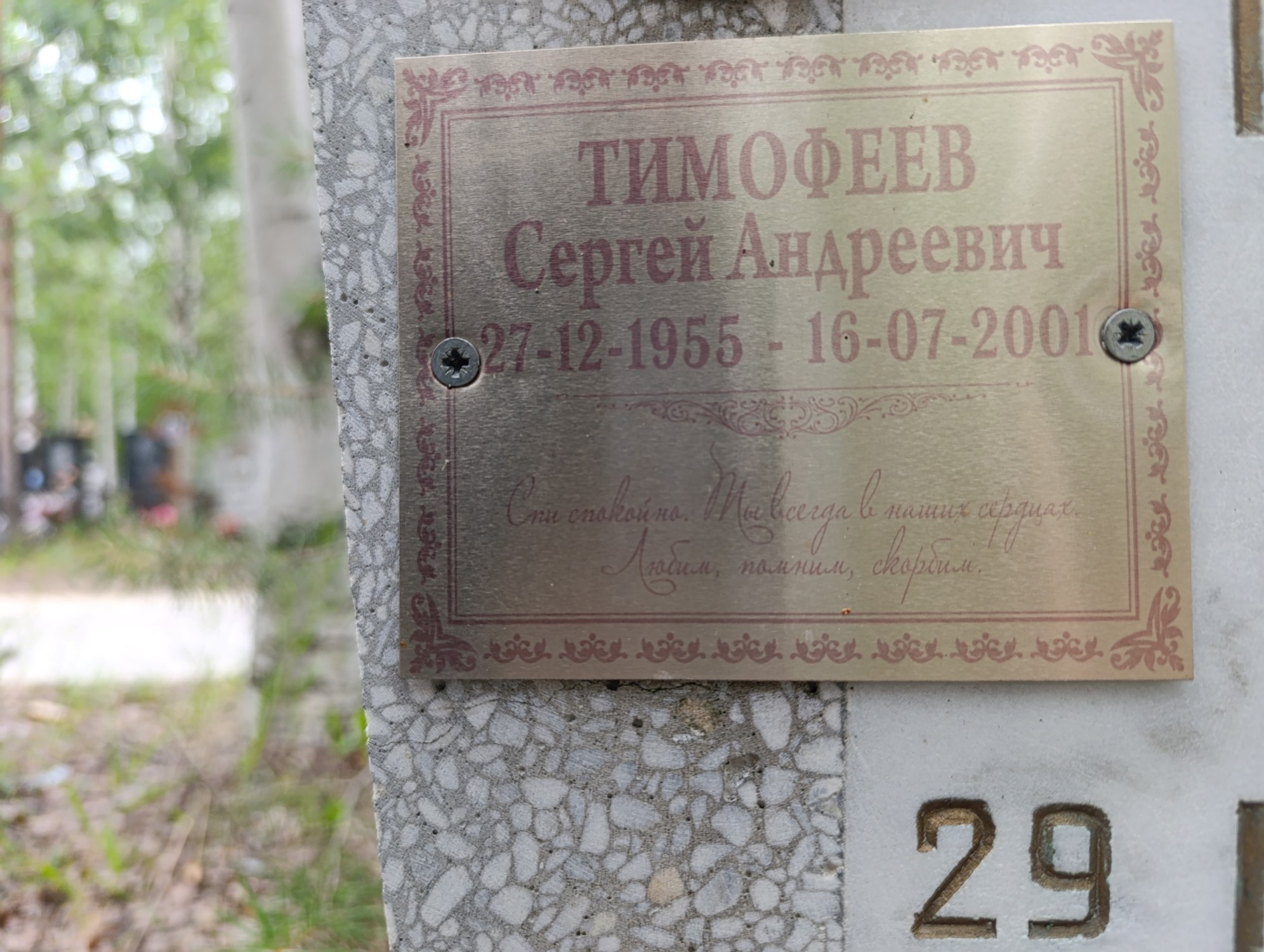 Тимофеев Сергей Андреевич