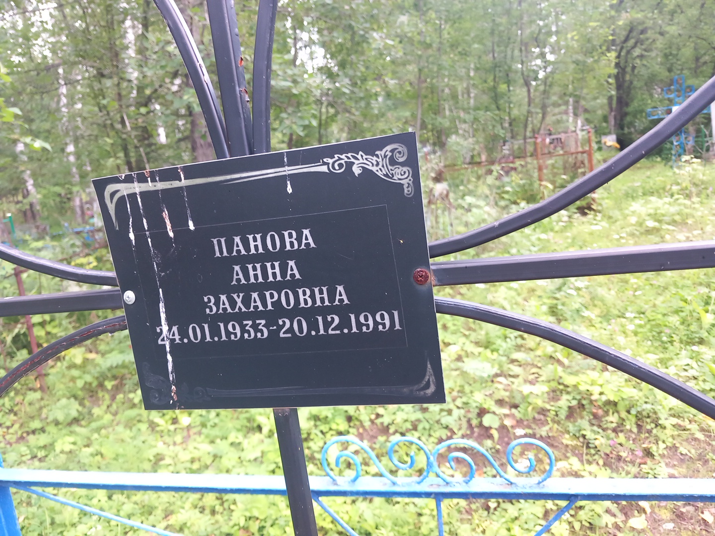 Панова Анна Захаровна