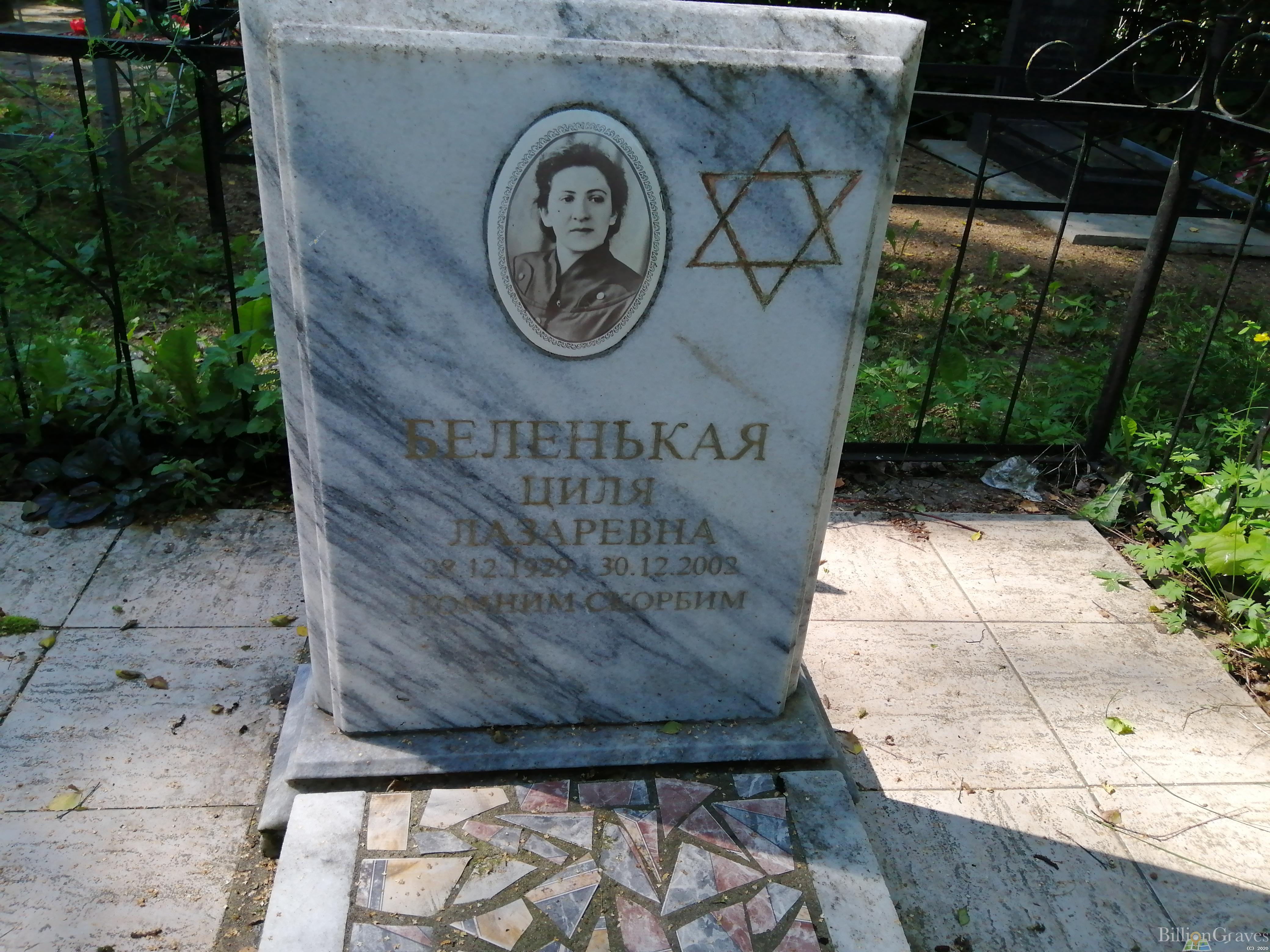 Беленькая Циля Лазаревна