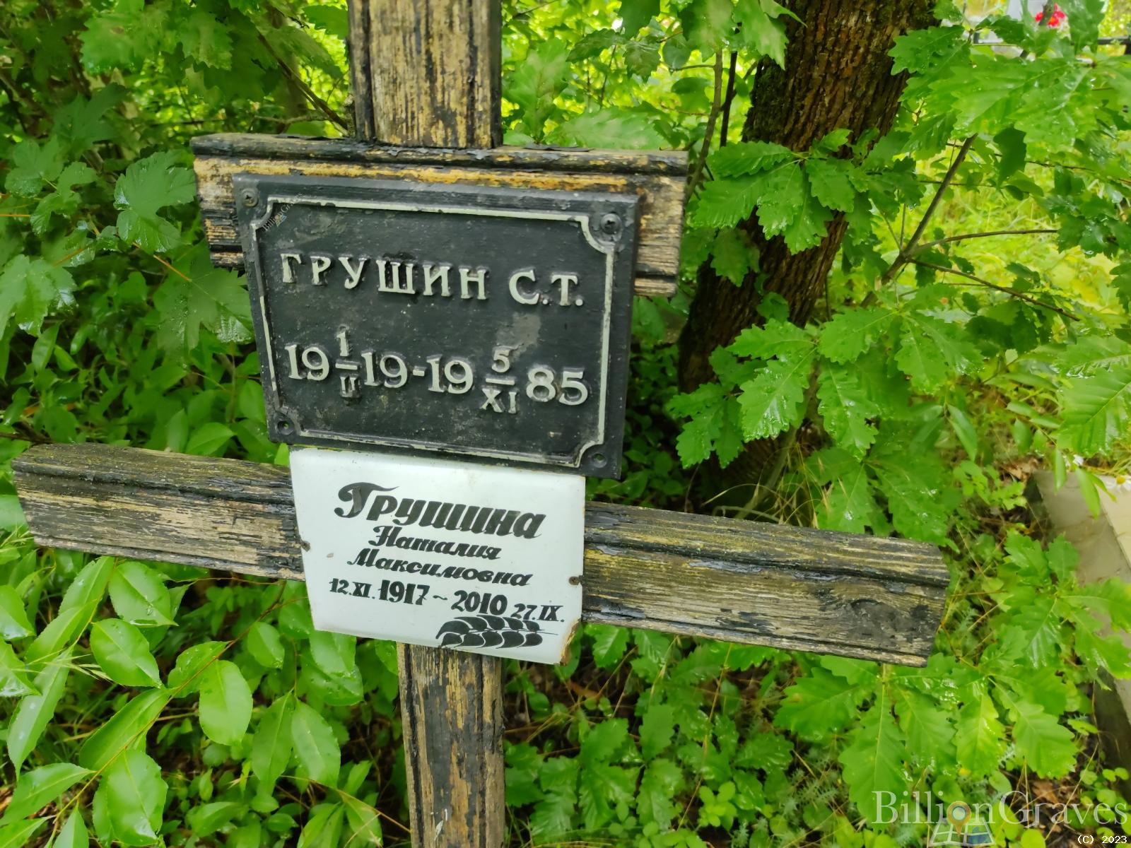 Грушина Наталия Максимовна
