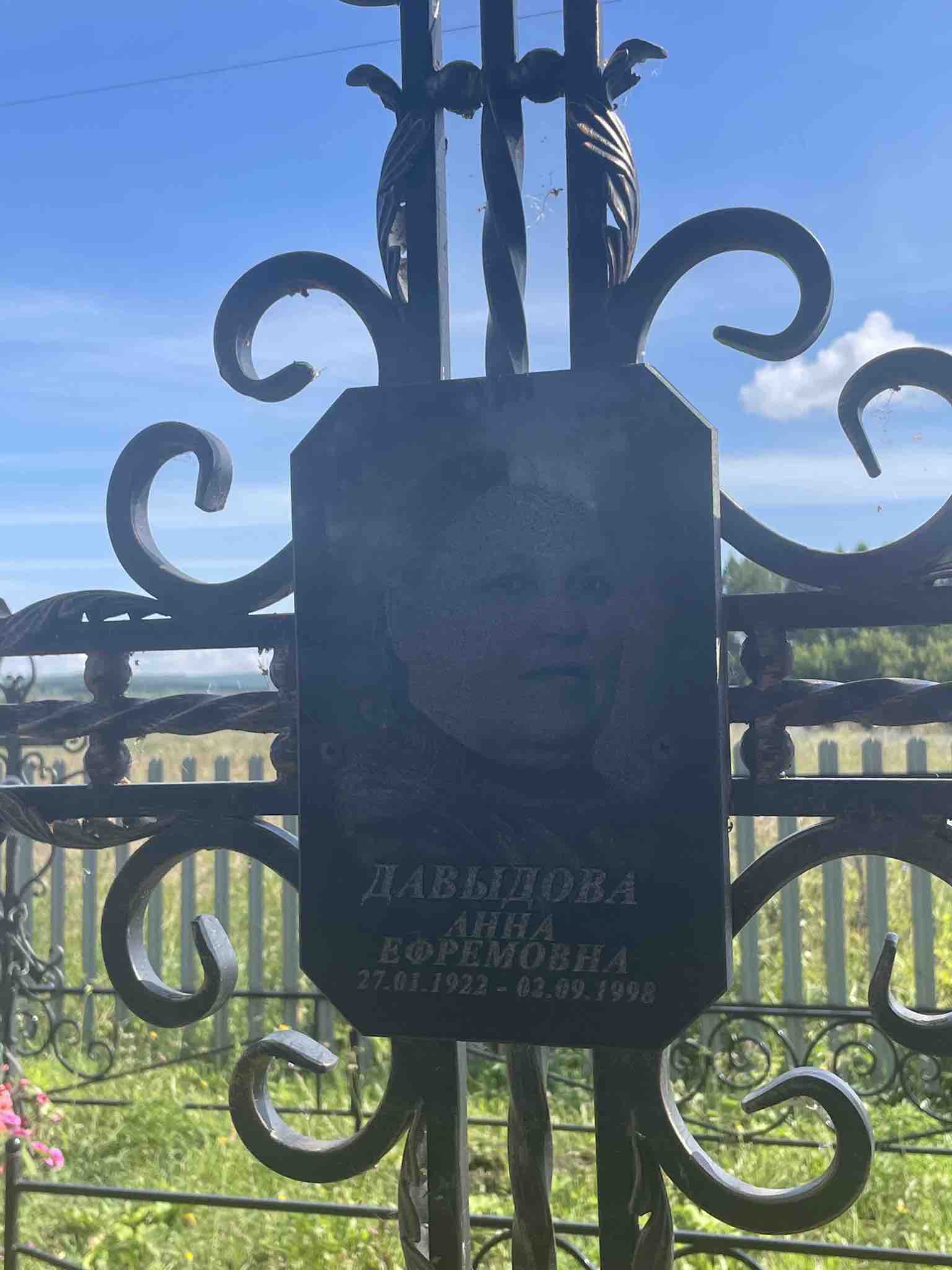Давыдова Анна Ефремовна