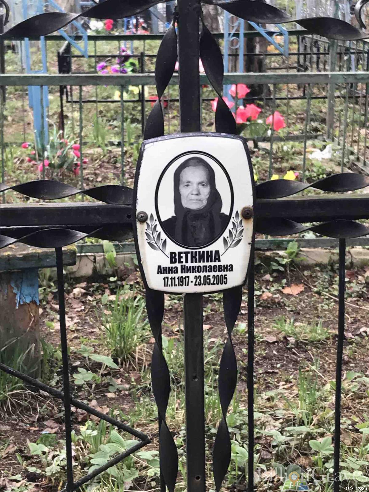 Веткина Анна Николаевна