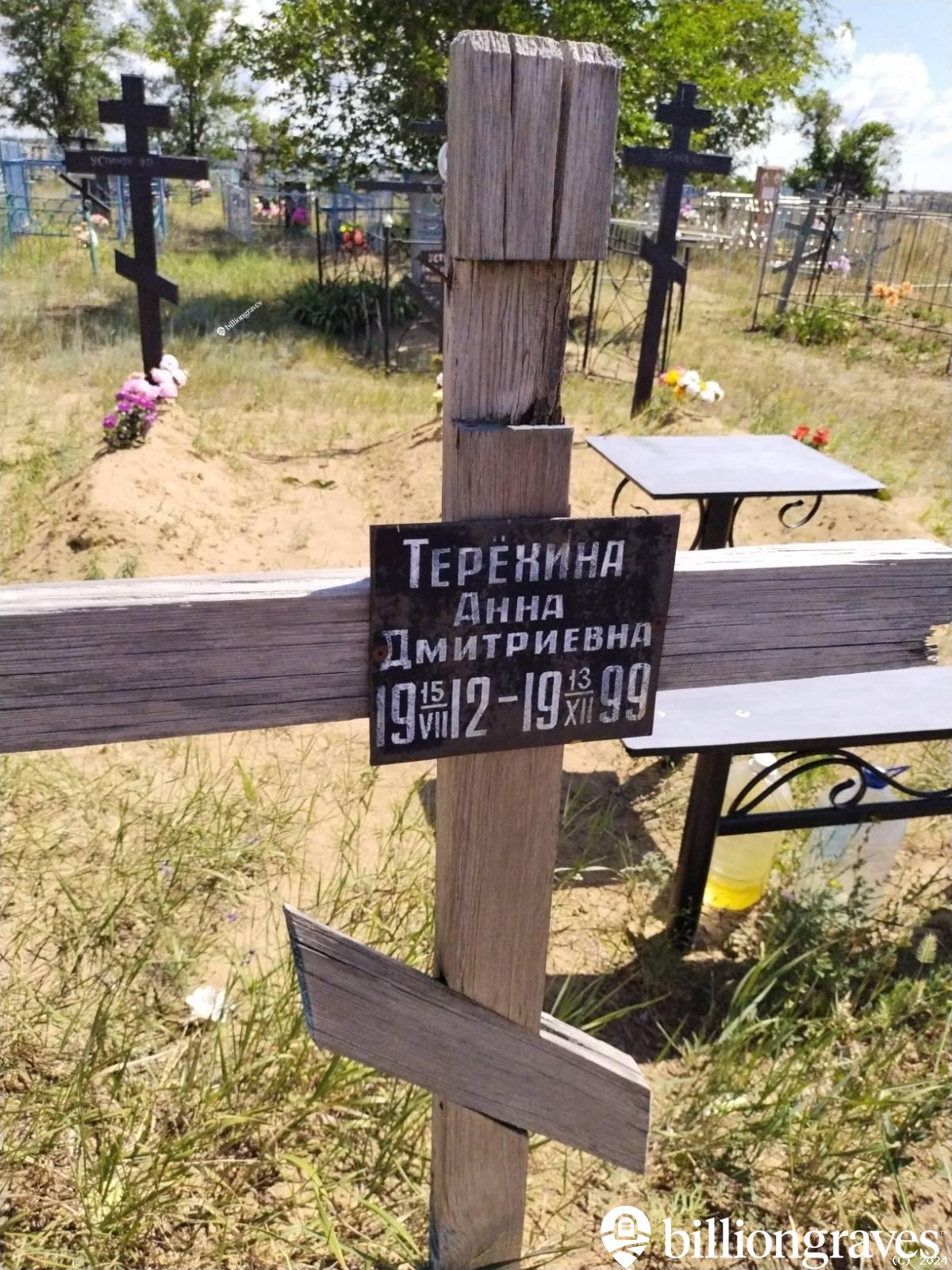 Терехина Анна Дмитриевна