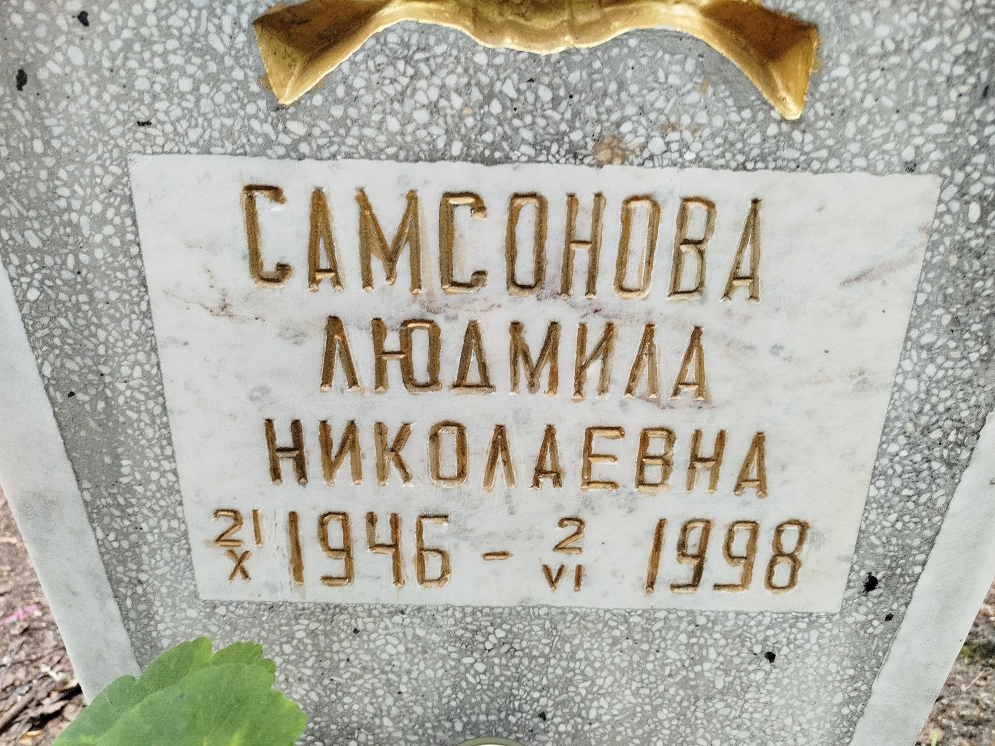 Самсонова Людмила Николаевна