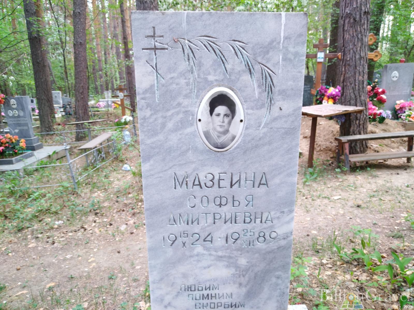 Мазеина Софья Дмитриевна