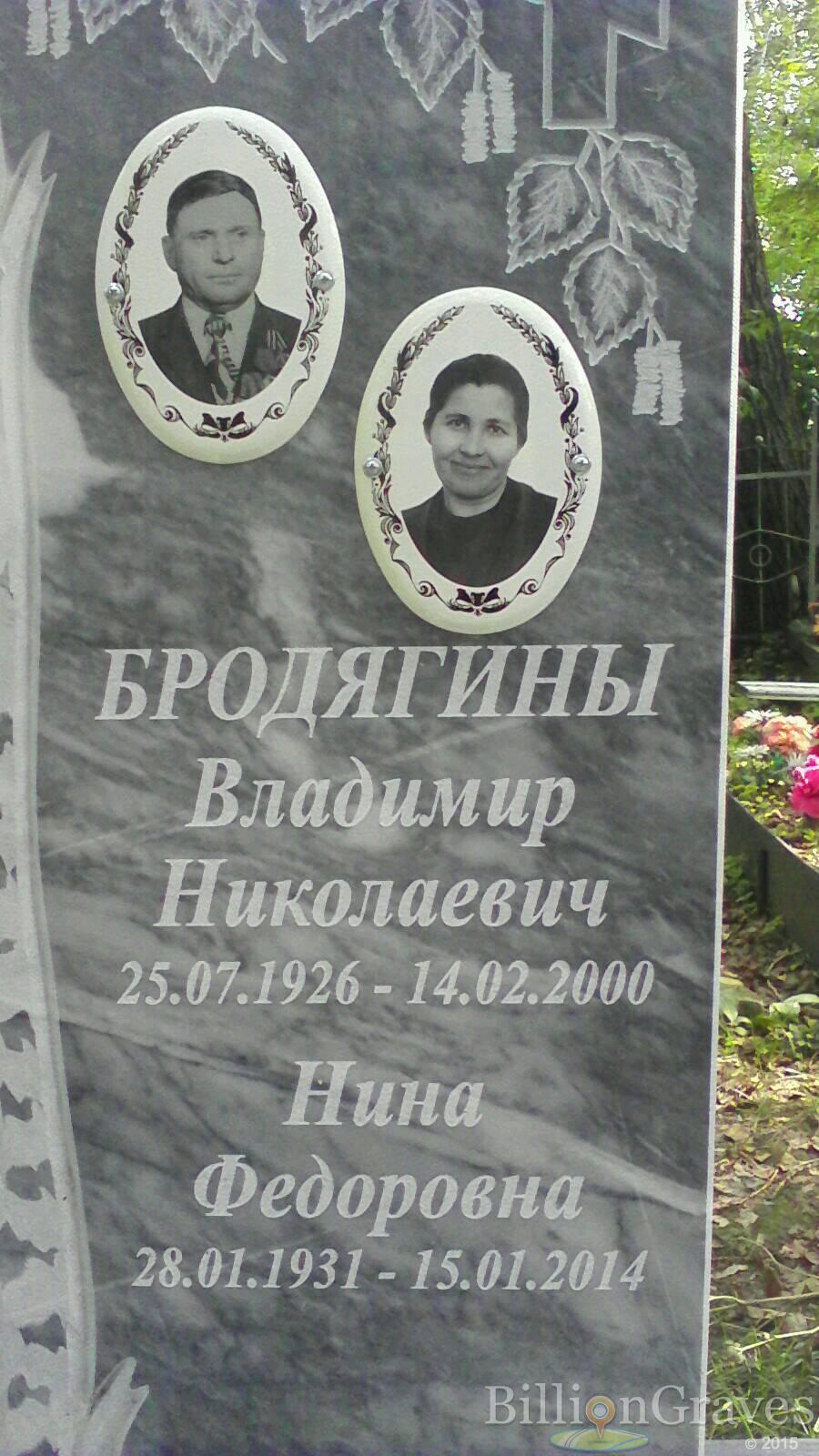Бродягина Нина Федоровна