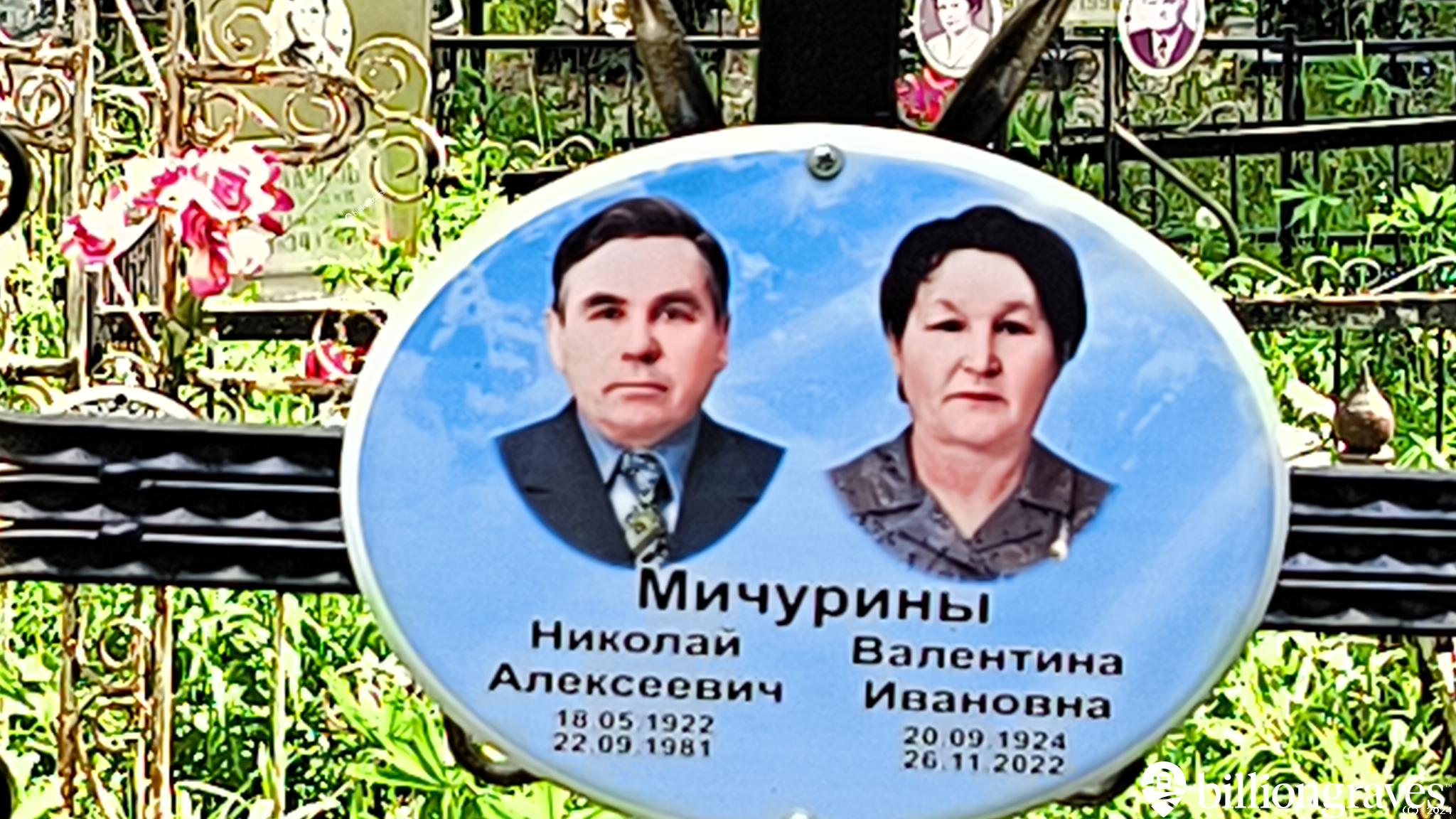 Мичурина Валентина Ивановна