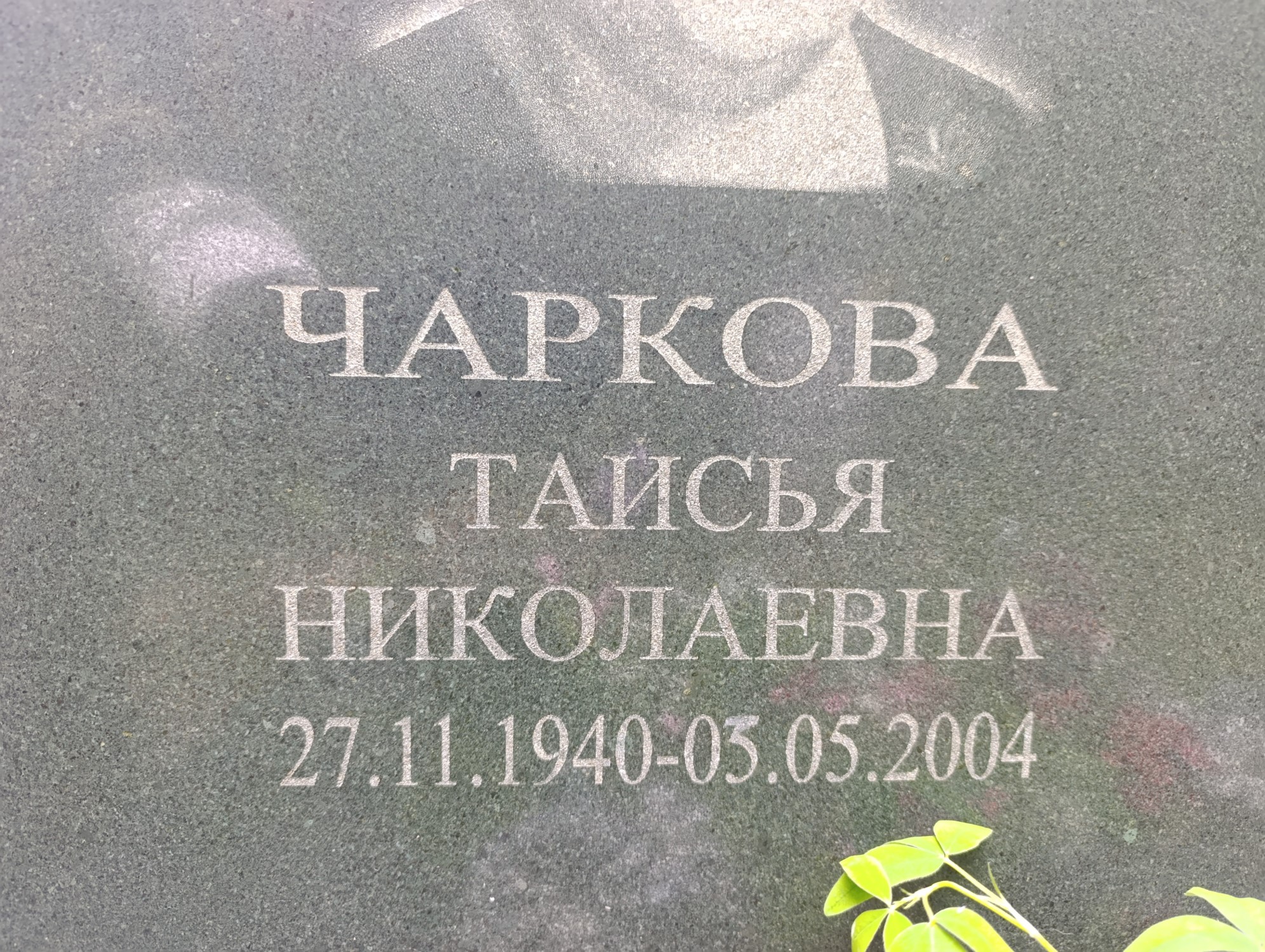 Чаркова Таисья Николаевна
