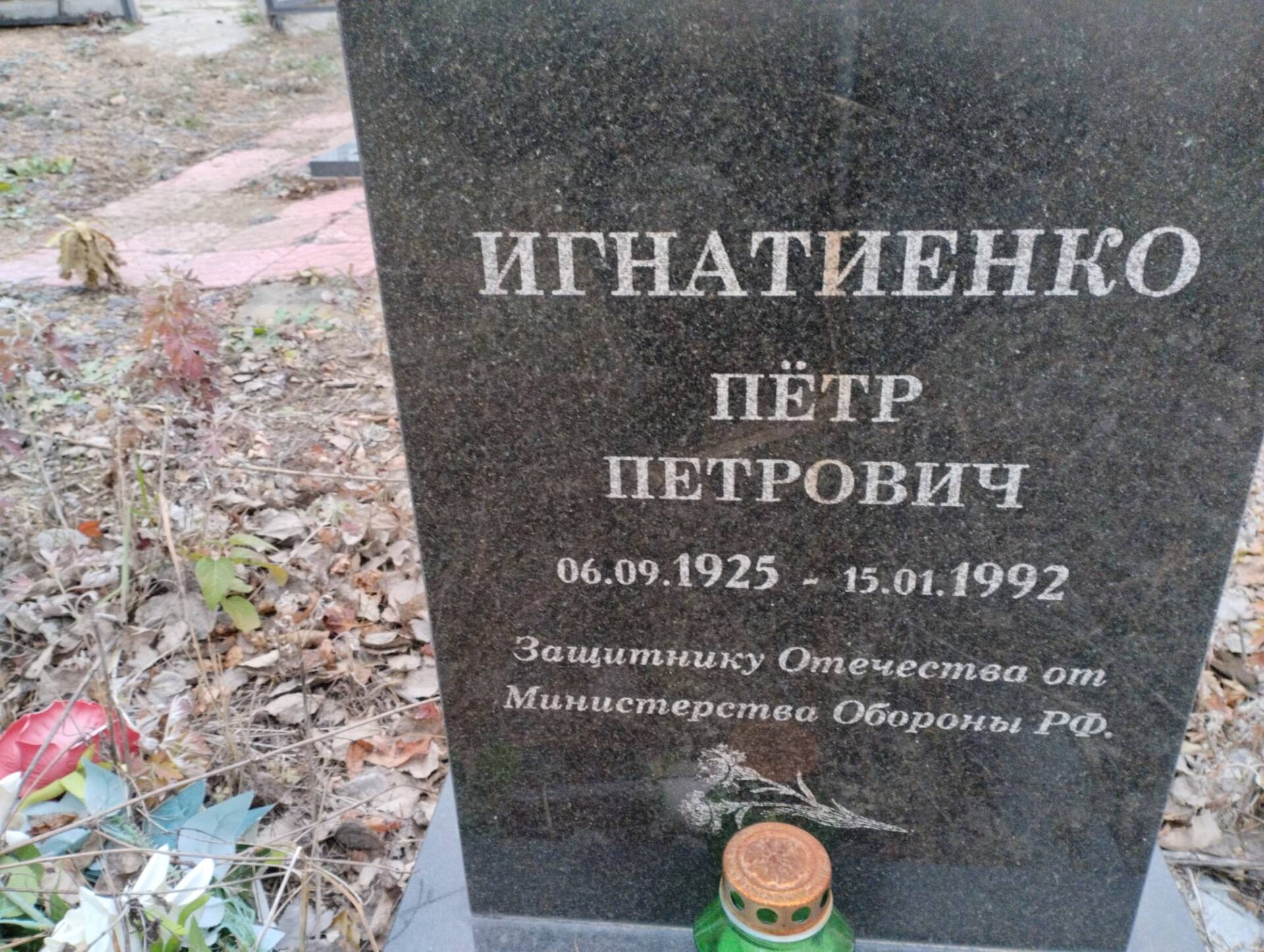 Игнатиенко Пётр Петрович
