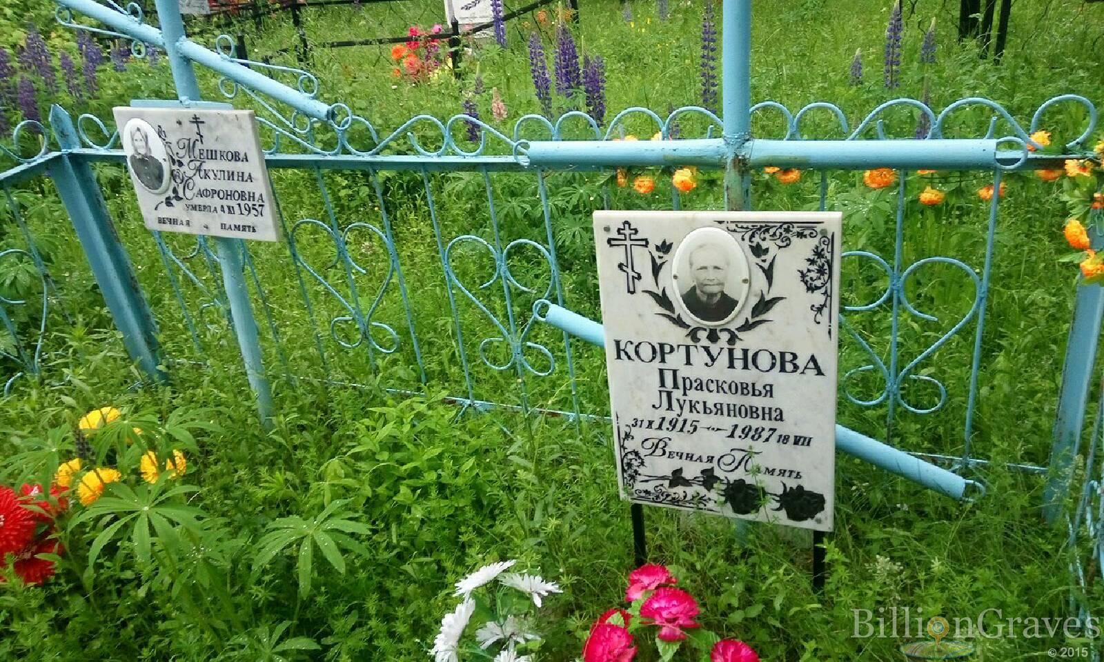 Мешкова Акулина Сафроновна