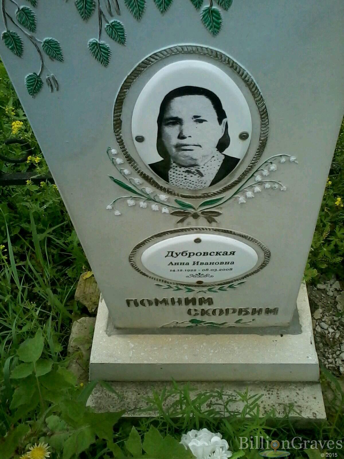 Дубровская Анна Ивановна