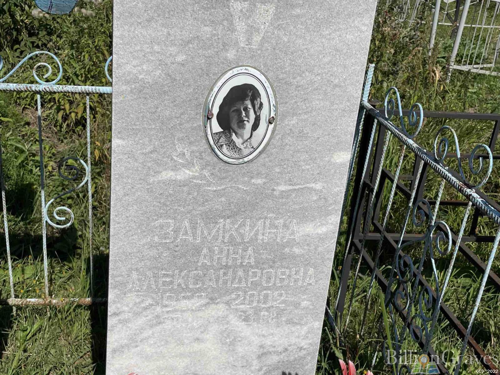 Замкина Анна Александровна