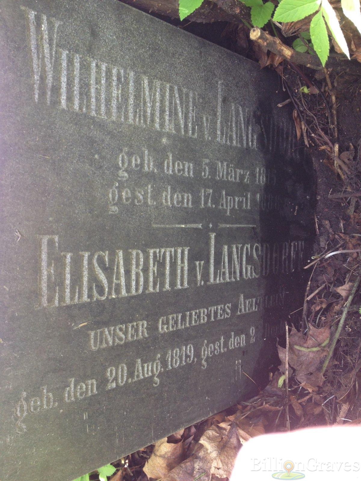 von Langsdorff Elisabeth