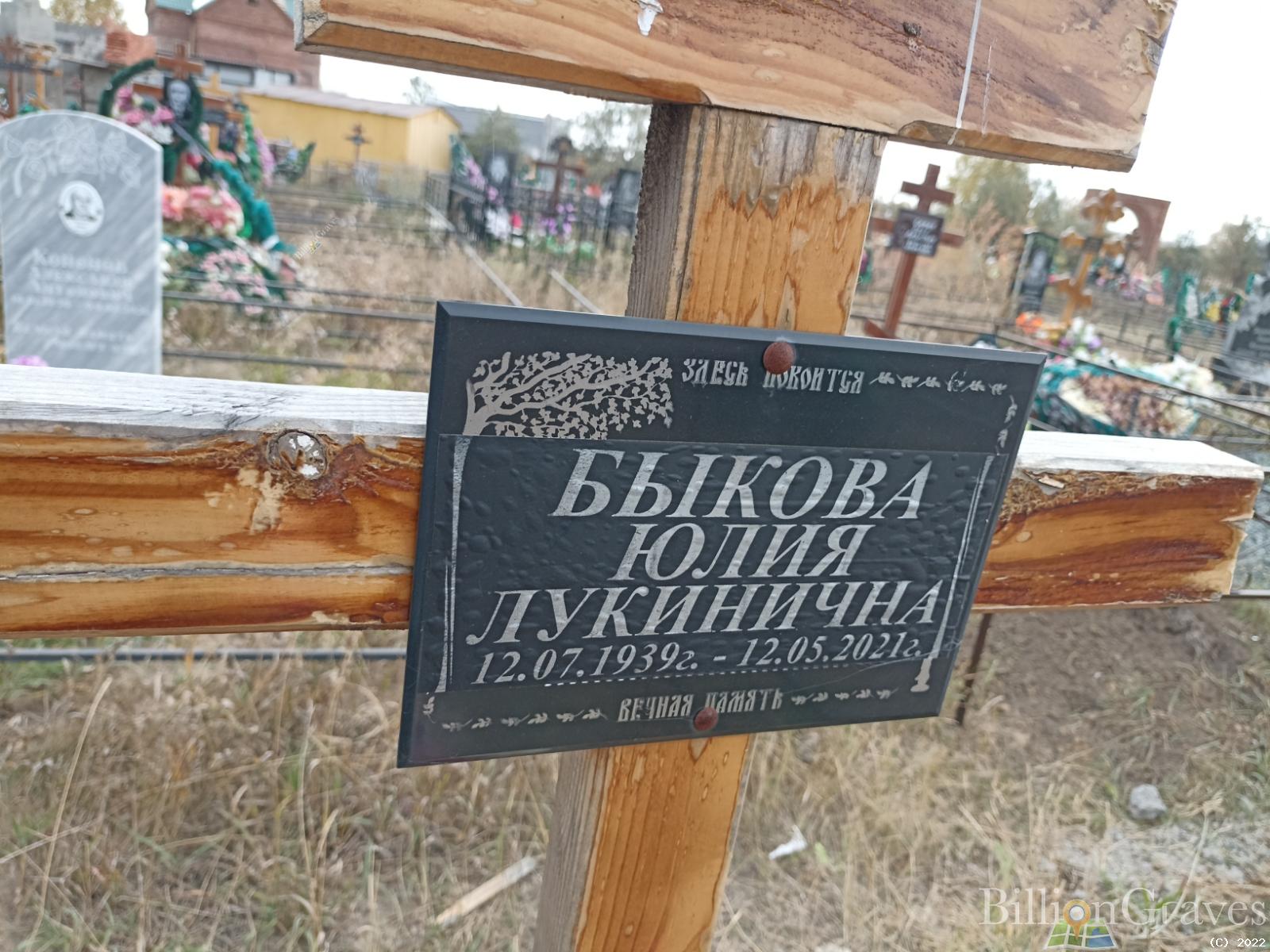 Быкова Юлия Лукинична