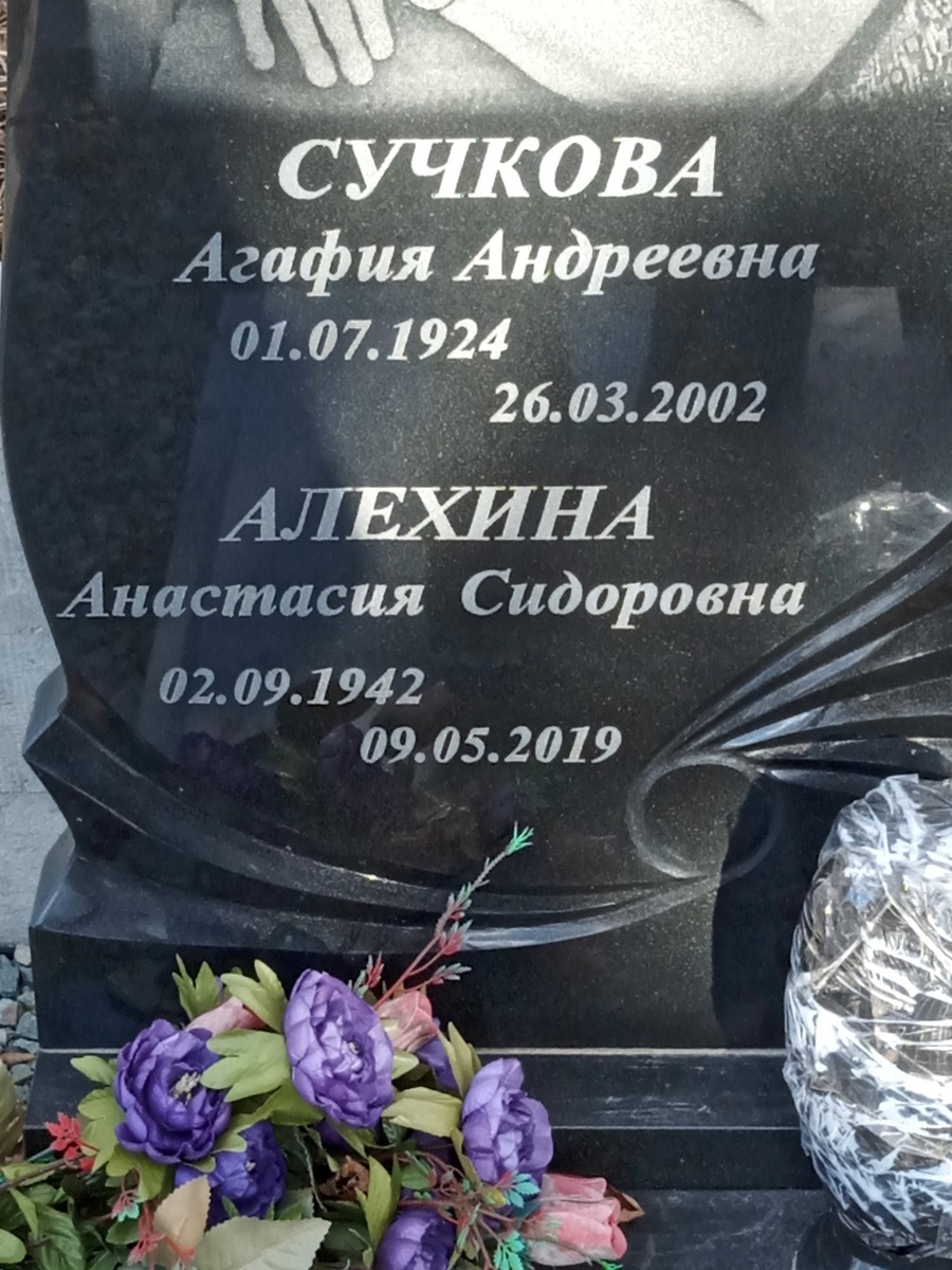 Алехина Анастасия Сидоровна